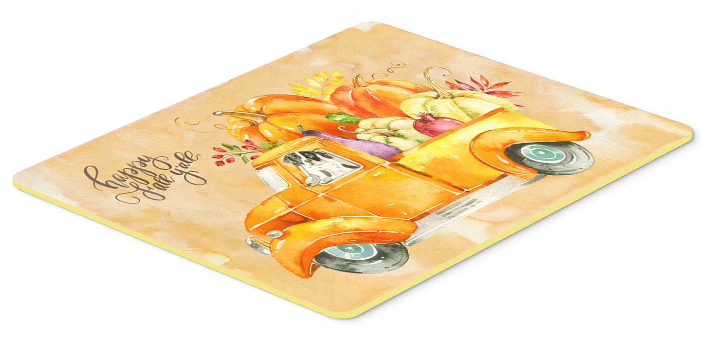 Fall Harvest English Pointer Kitchen or Bath Mat 24x36