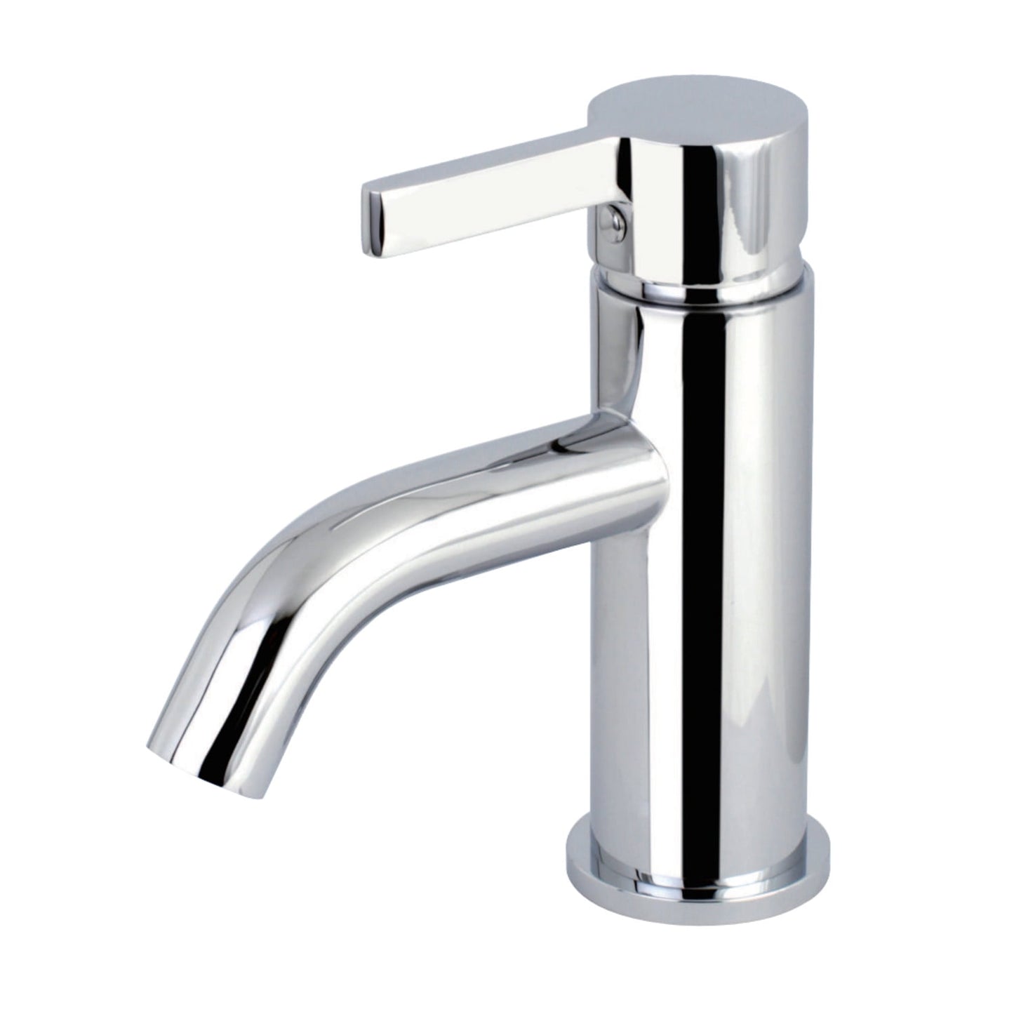 Fauceture LS8221CTL Continental Single-Handle Bathroom Faucet with Push Pop-Up, Polished Chrome