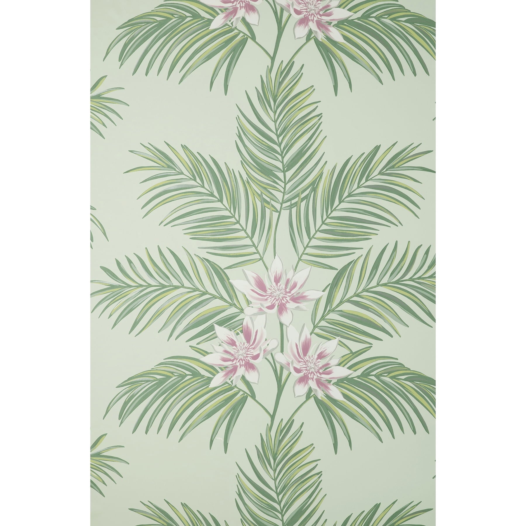 Fine Decor Bali Sage Palm Wallpaper, 20.5-in by 33-ft