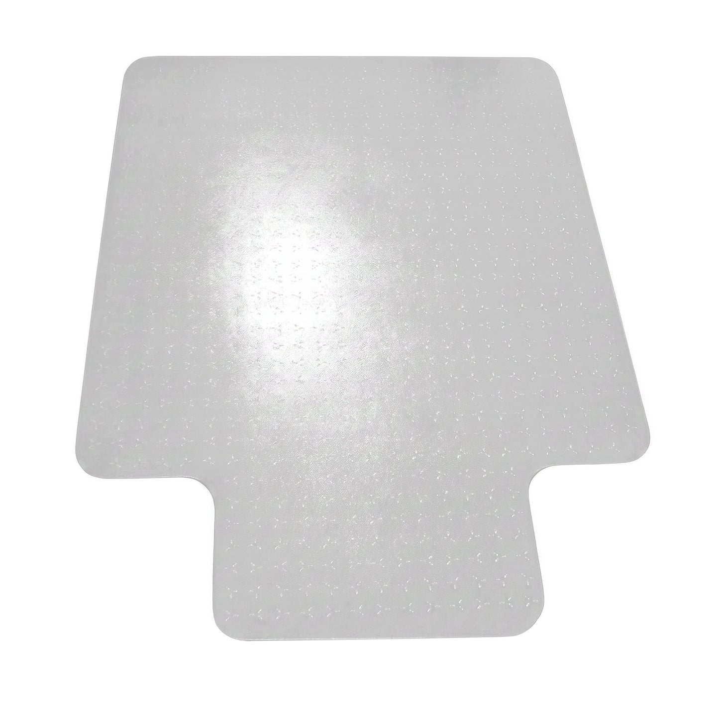 FloortexÂ® CleartexÂ® TrYlokÂ® Vinyl Lipped Chair Mat for Low Pile Carpets up to 1/4" - 35" x 47"