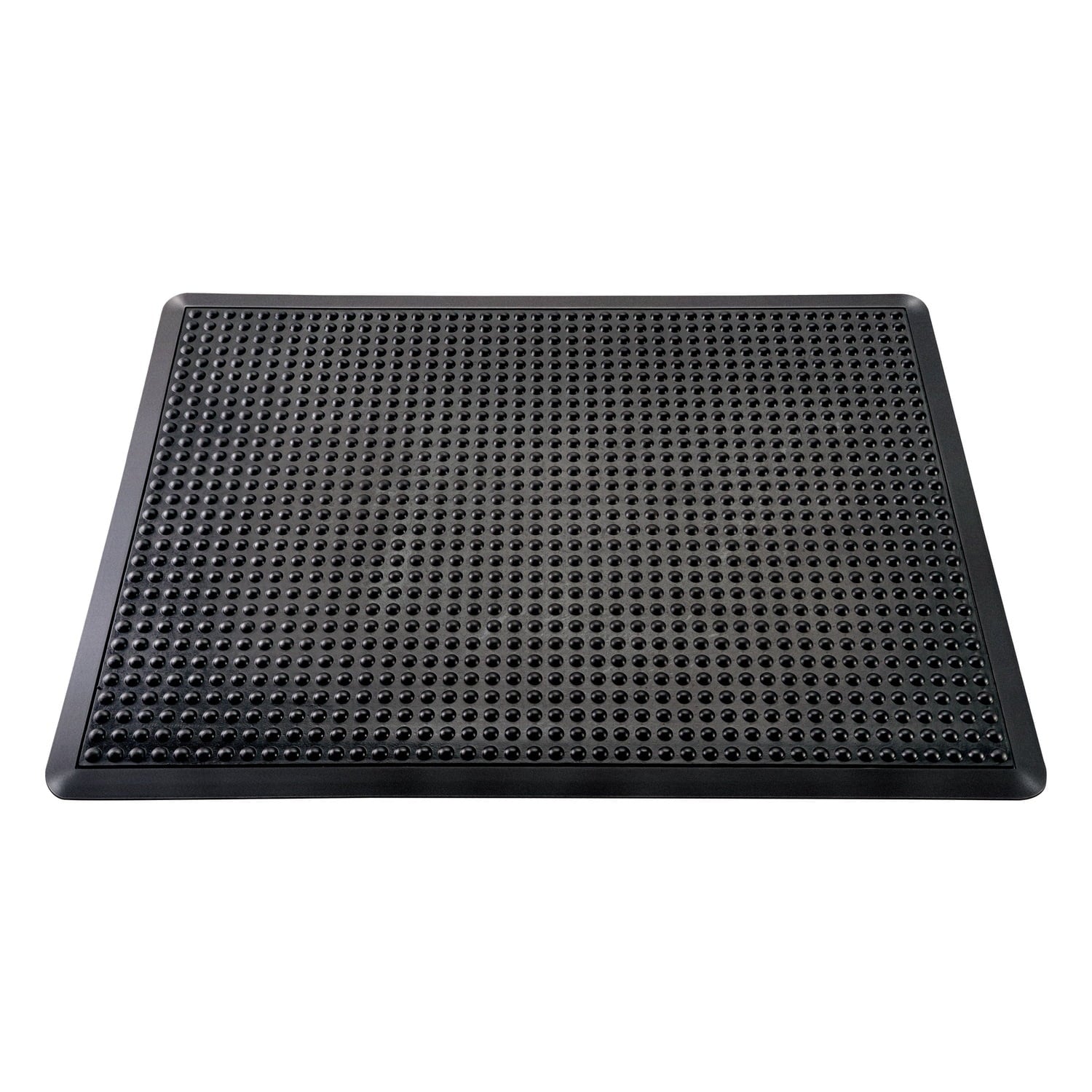 FloortexÂ® DoortexÂ® Black Anti-Fatigue BubbleMat - 24" x 35"