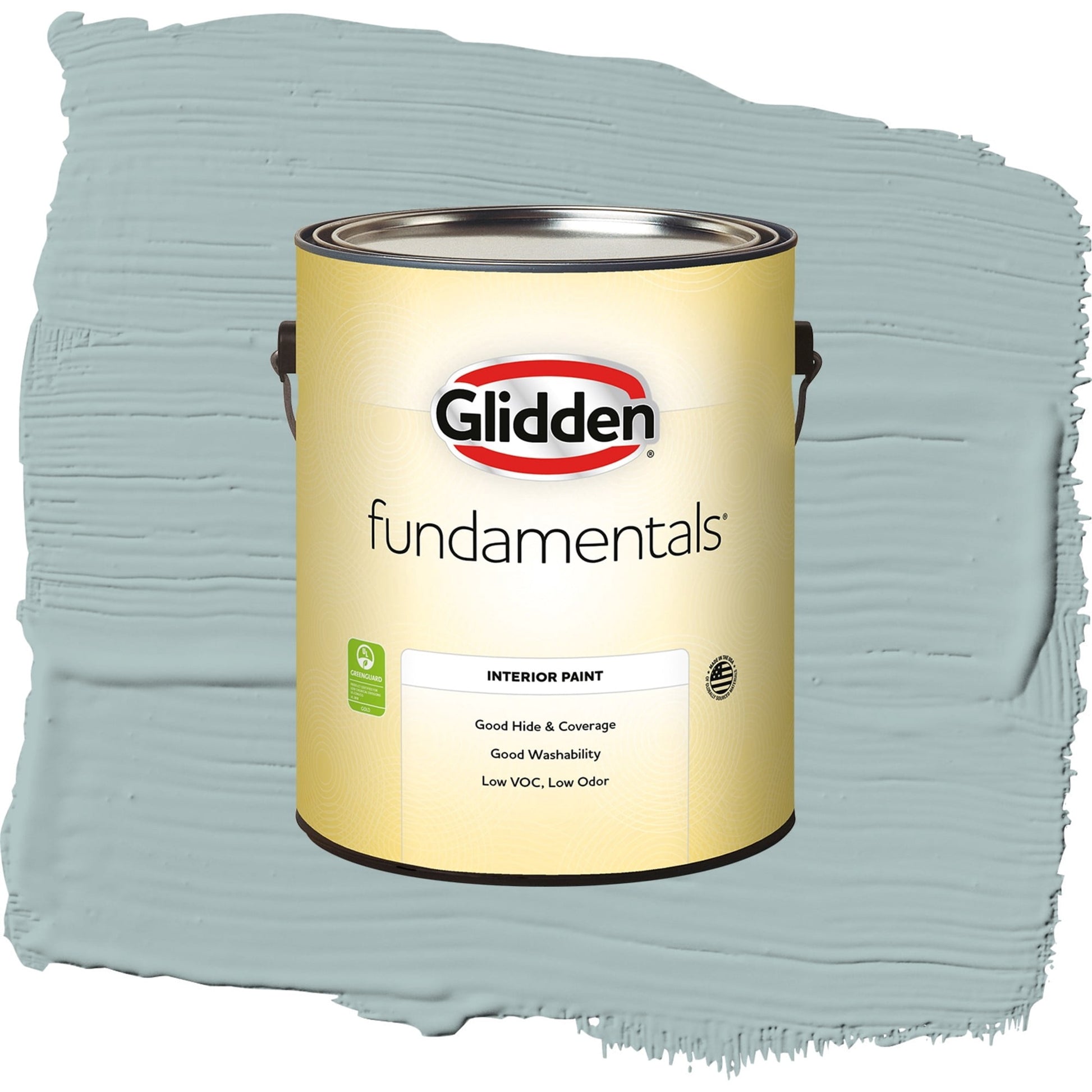 Fundamentals Blue Willow Interior Paint Semi Gloss , 1 Gallon