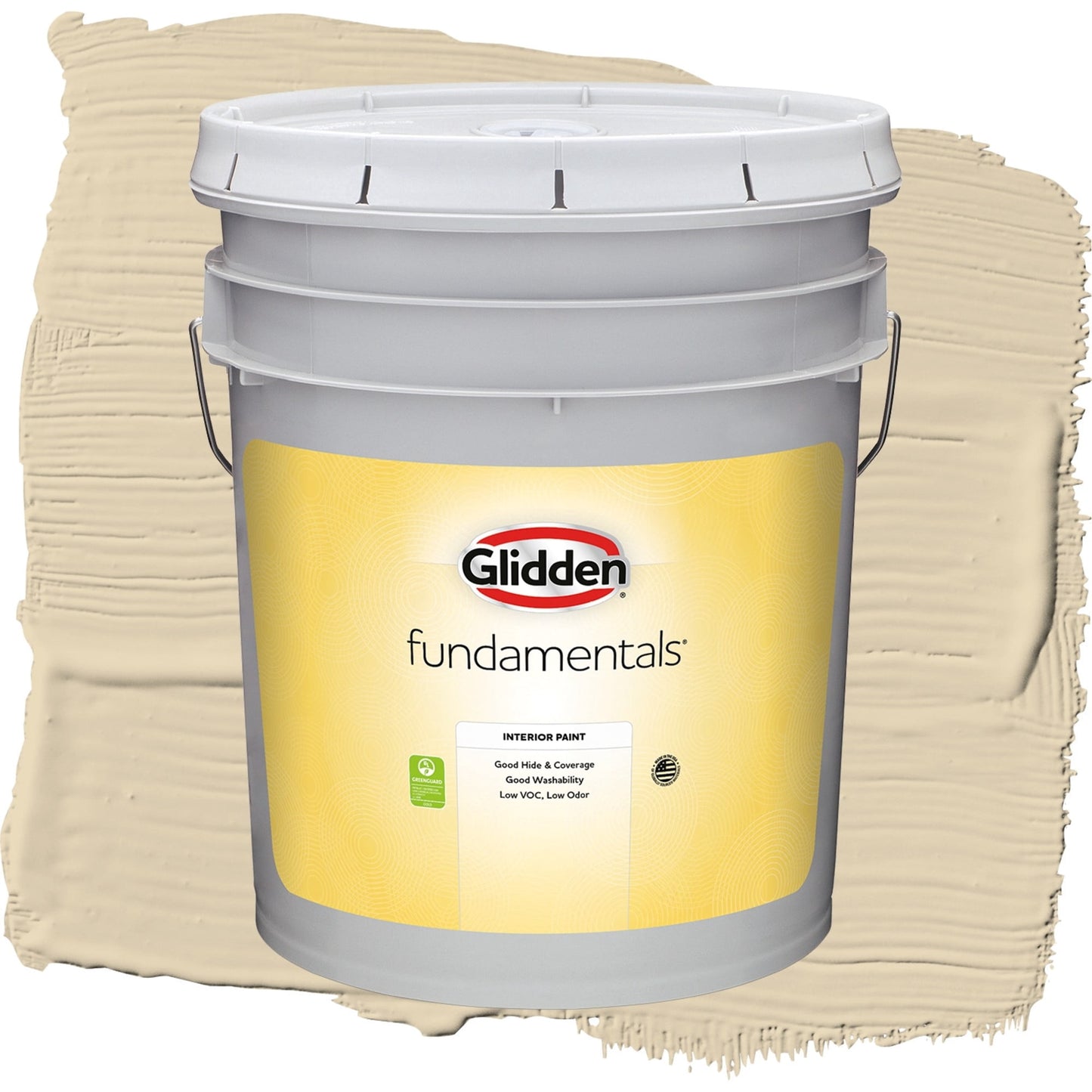 Fundamentals Sand Fossil Interior Paint Eggshell , 5 Gallon