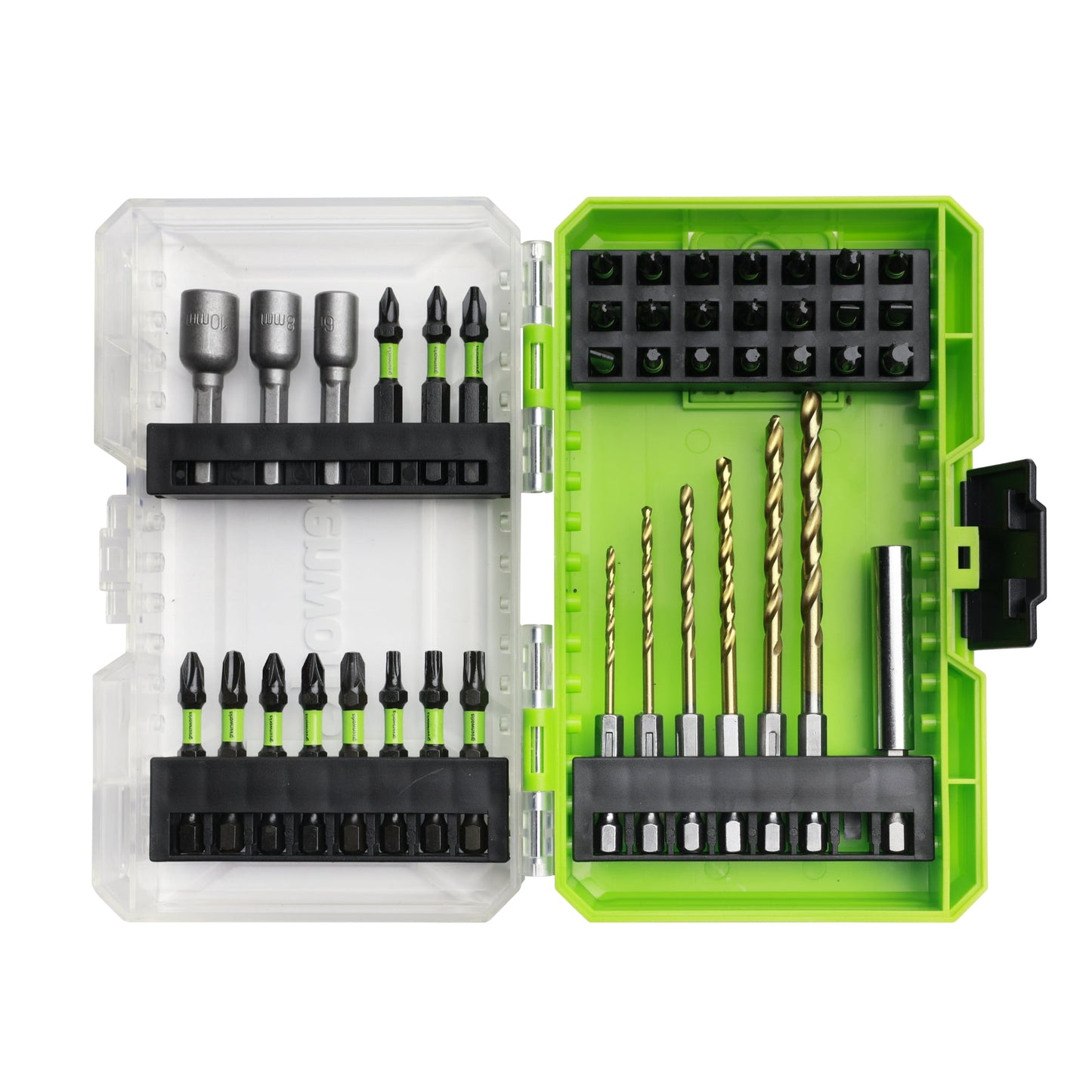 Greenworks 42-Piece Drill and Drive Bit Set, Impact Rated, PA50202A1