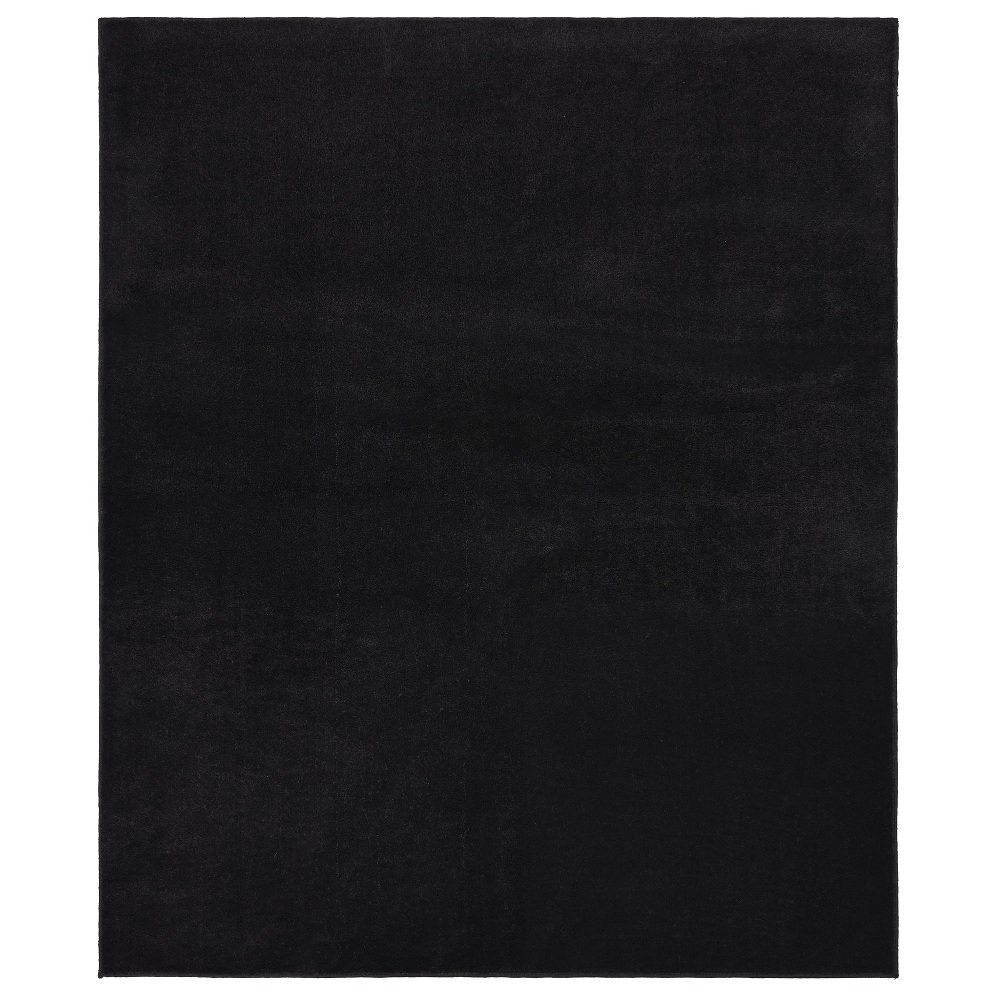 Garland Rug Gramercy Washable Polypropylene Black Bathroom Carpet, 4' x 6'