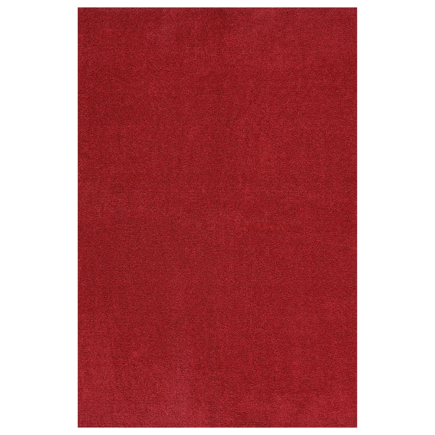 Garland Rug Gramercy Washable Polypropylene Classic Red Bathroom Carpet, 6' x 9'