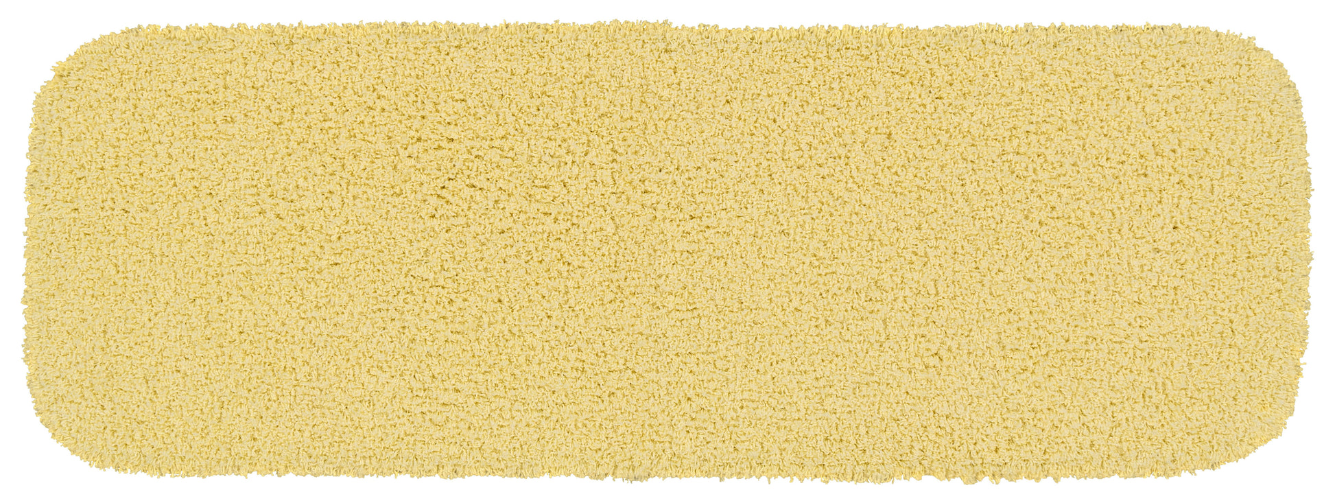 Garland Rug Jazz Washable Nylon Rubber Ducky Yellow Bathroom Runner, 22" x 60"