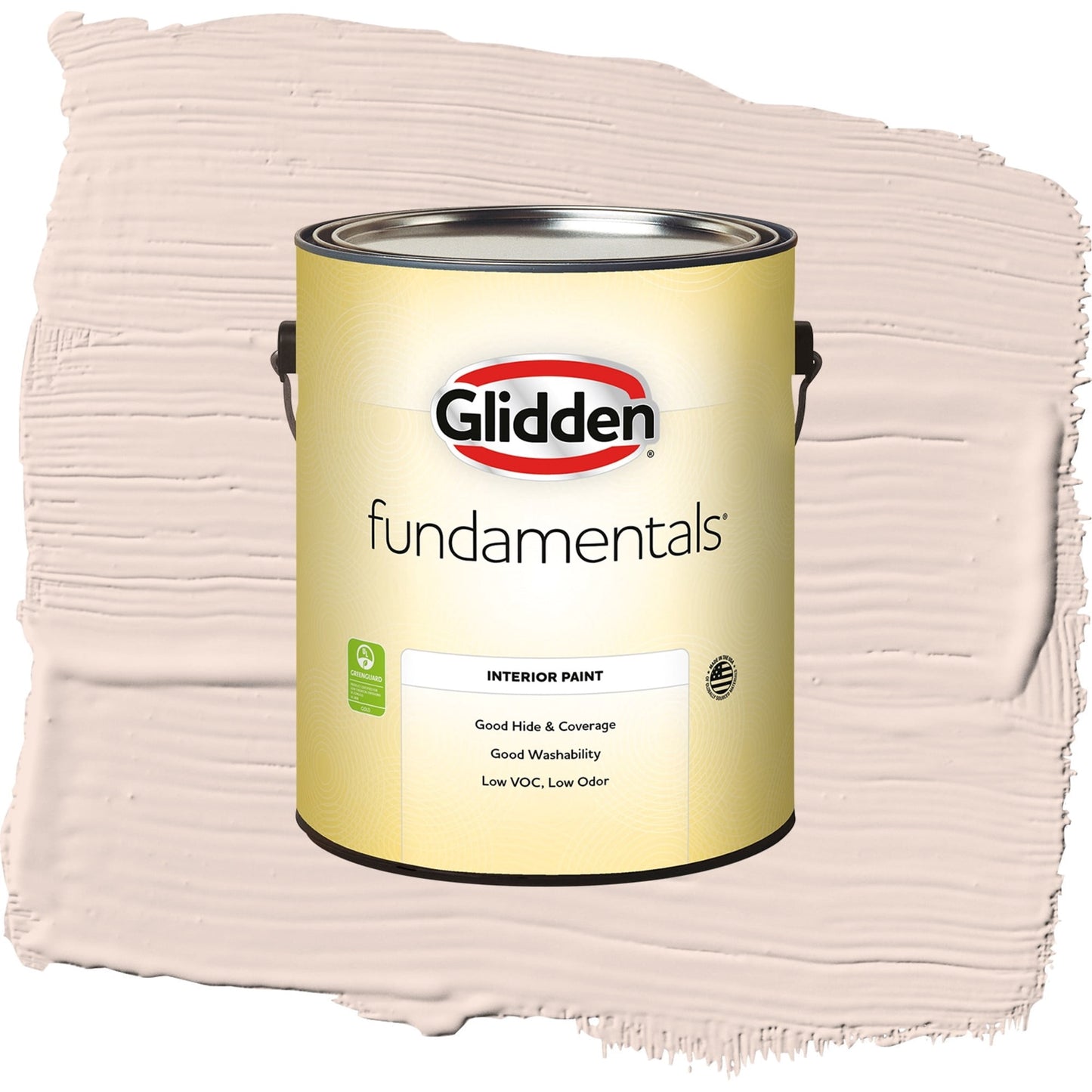 Glidden Fundamentals Winter Peach / Pink, Semi-Gloss Interior Paint, 1 Gallon