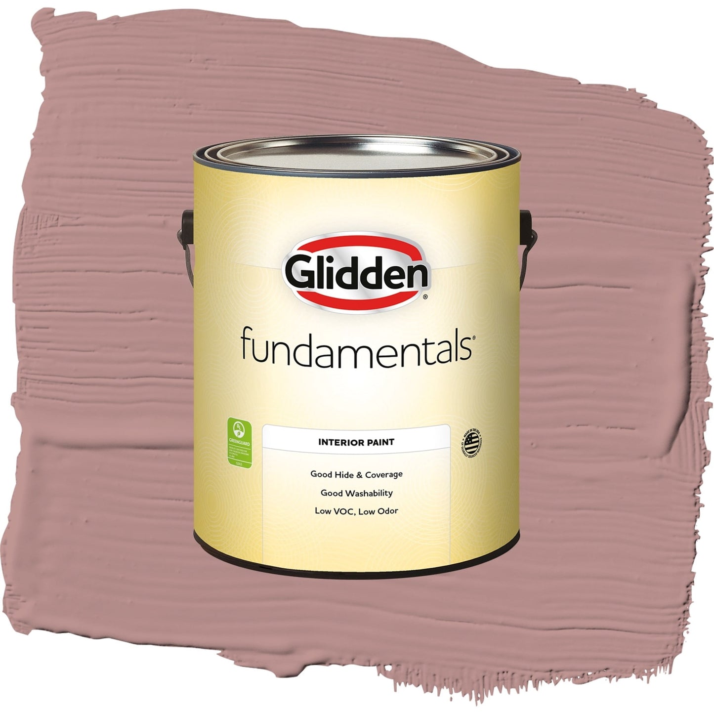 Glidden Fundamentals Brandy Snaps / Red, Eggshell Interior Paint, 1 Gallon
