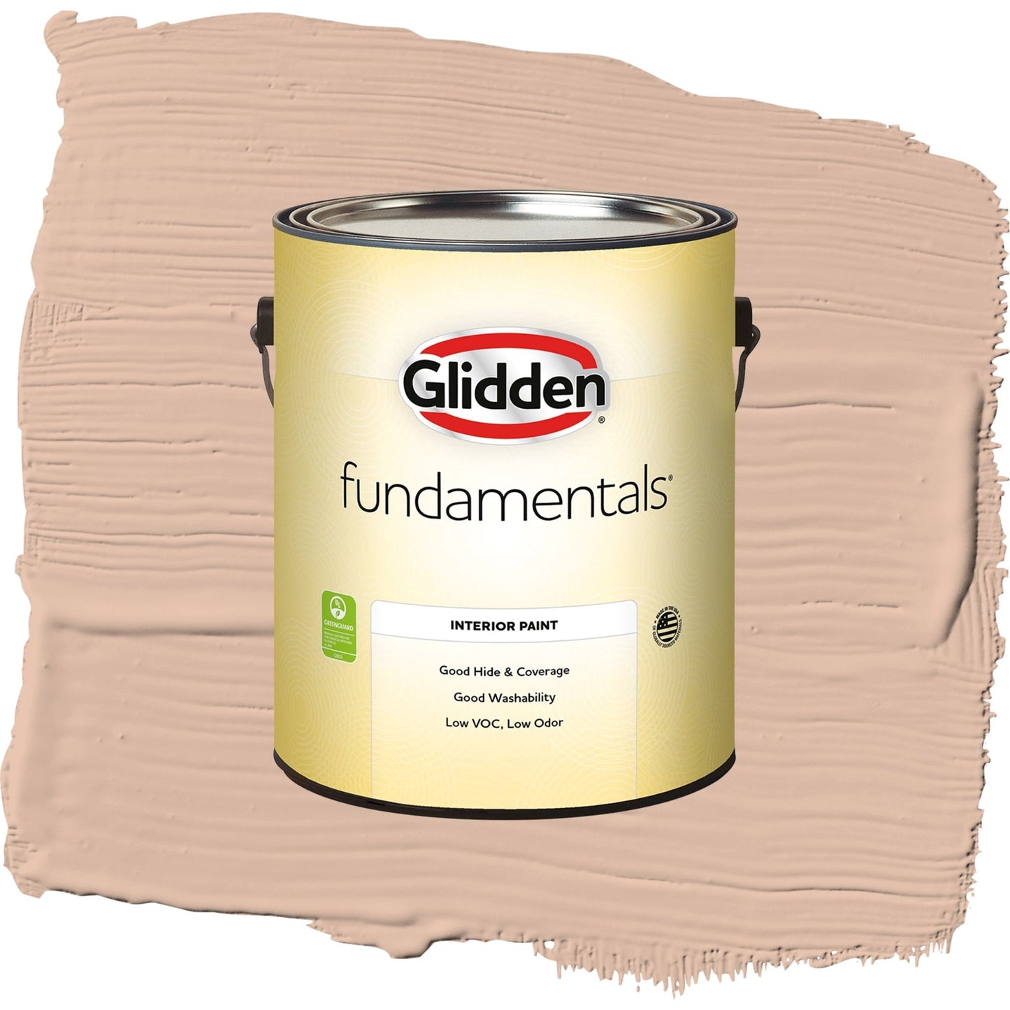 Glidden Fundamentals Cinnamon Ice / Orange, Semi-Gloss Interior Paint, 1 Gallon