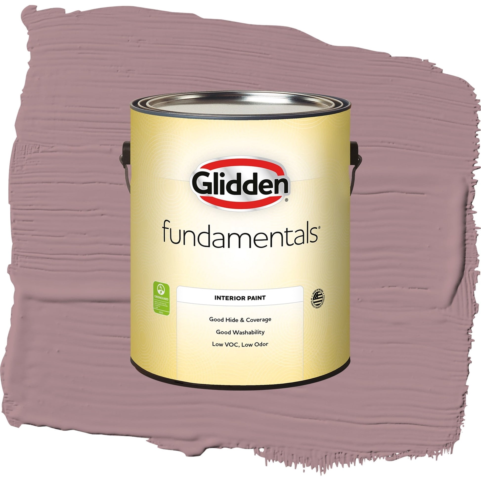 Glidden Fundamentals Coffee Rose / Purple, Semi-Gloss Interior Paint, 1 Gallon