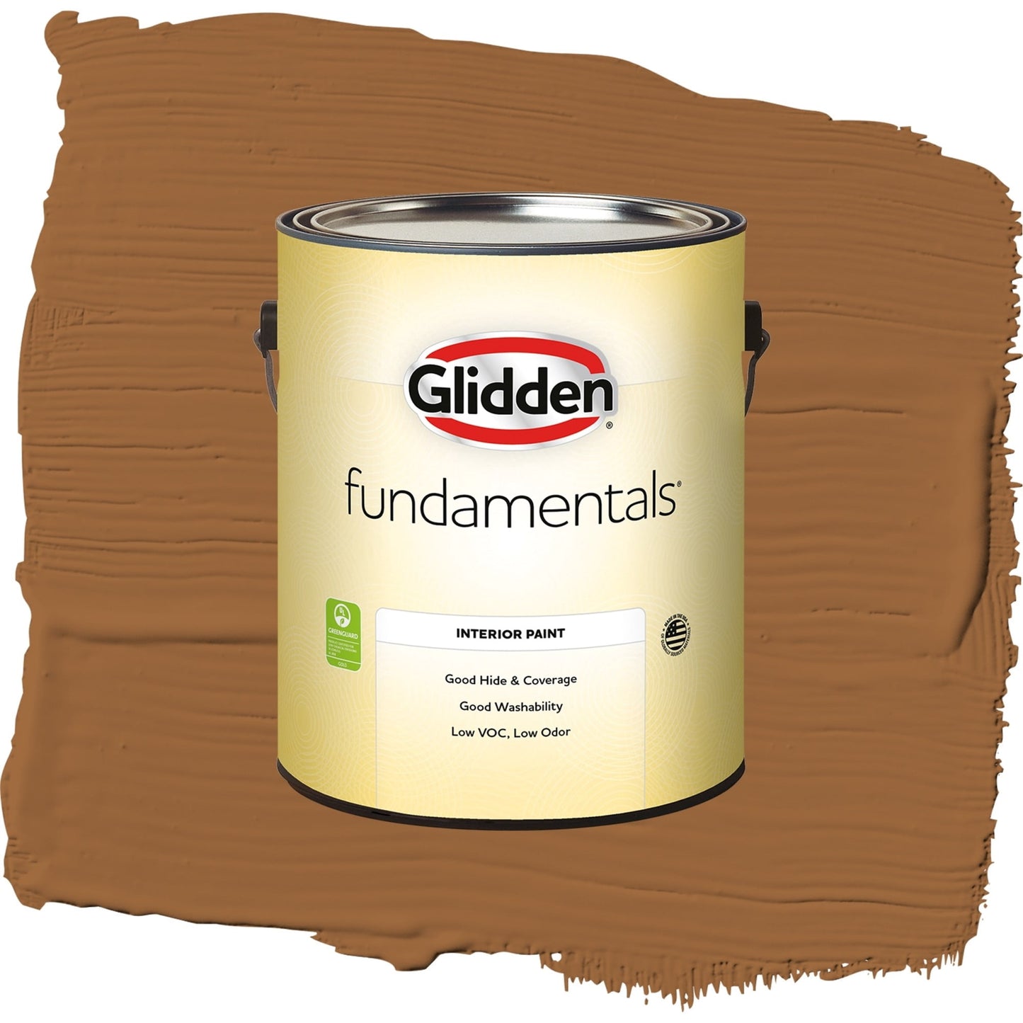 Glidden Fundamentals Ginger / Orange, Eggshell Interior Paint, 1 Gallon