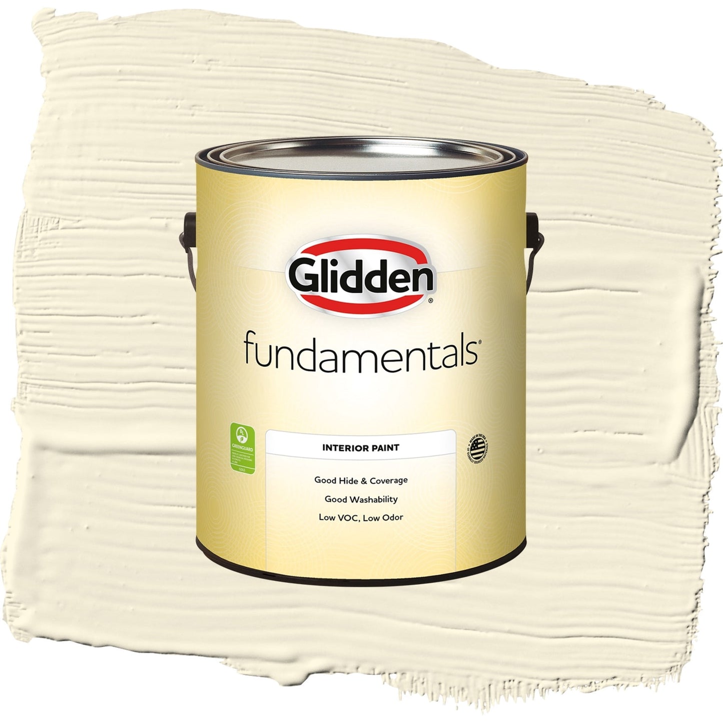 Glidden Fundamentals Mesa Beige / Yellow, Eggshell Interior Paint, 1 Gallon
