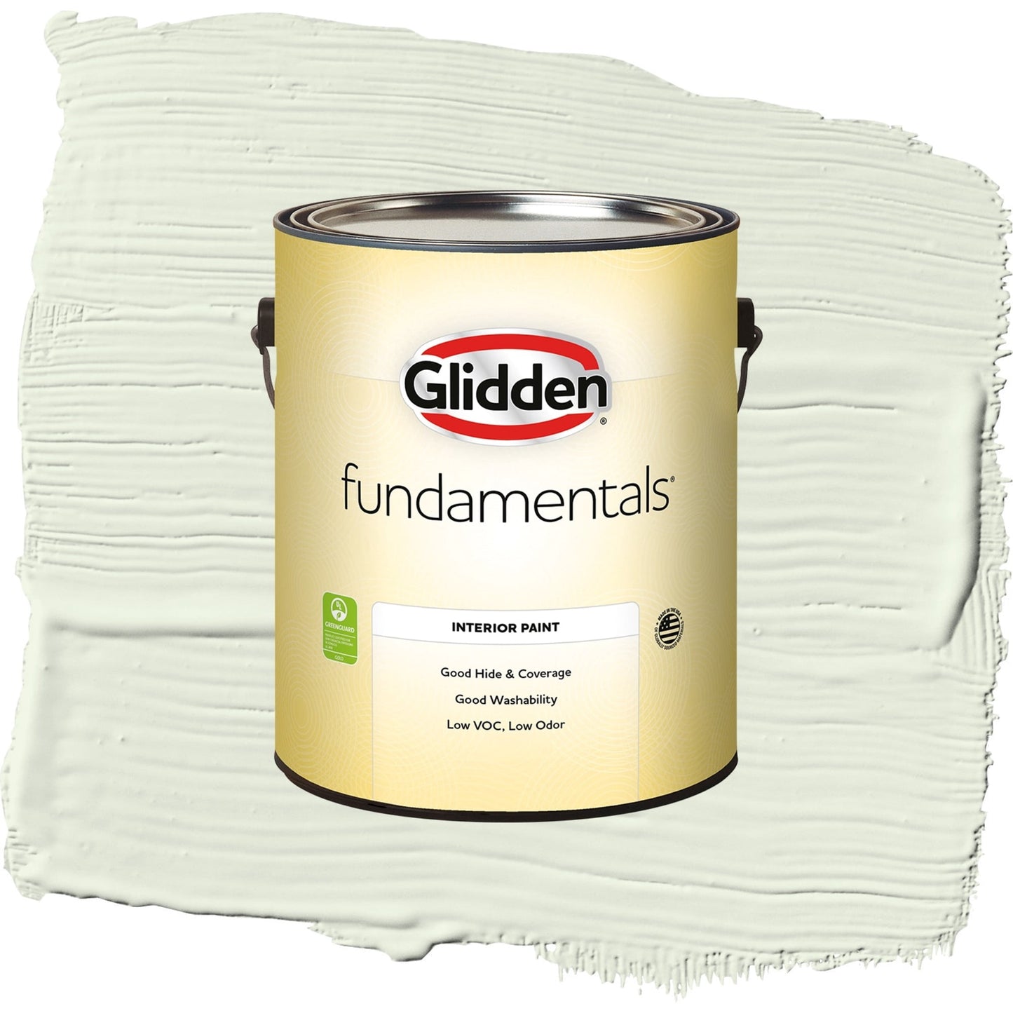 Glidden Fundamentals Milkweed / Green, Eggshell Interior Paint, 1 Gallon
