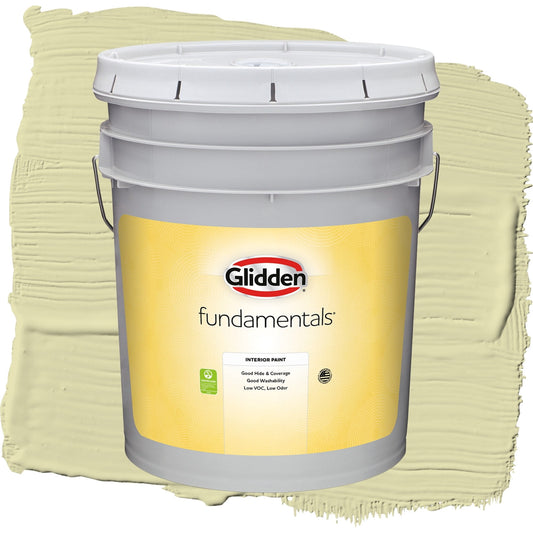 Glidden Fundamentals Misty Moor / Green, Eggshell Interior Paint, 5 Gallon