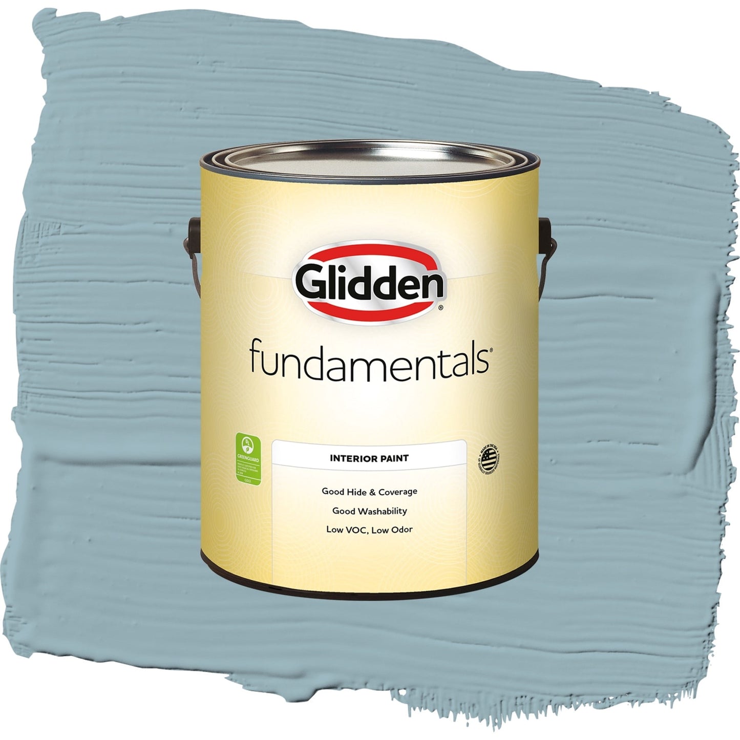 Glidden Fundamentals Mountain Stream / Blue, Eggshell Interior Paint, 1 Gallon