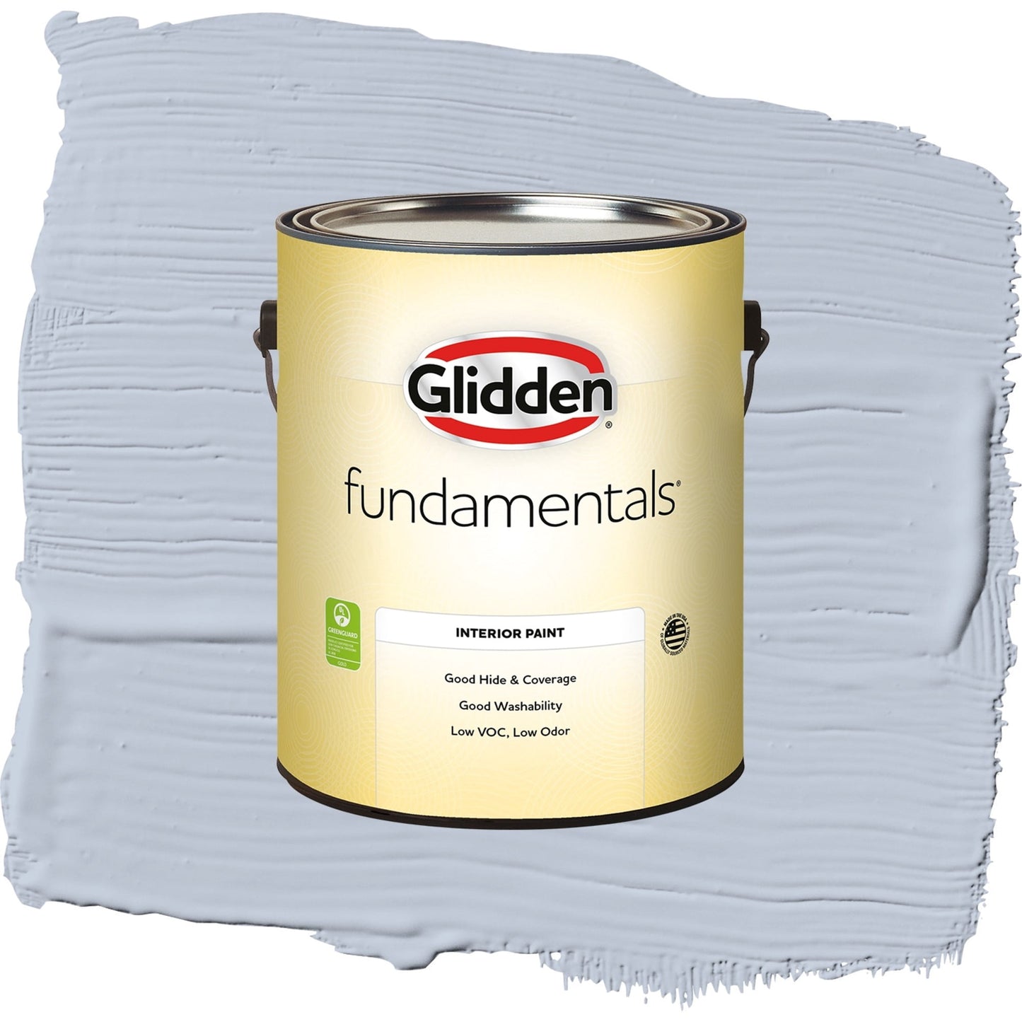 Glidden Fundamentals Northern Exposure / Blue, Eggshell Interior Paint, 1 Gallon
