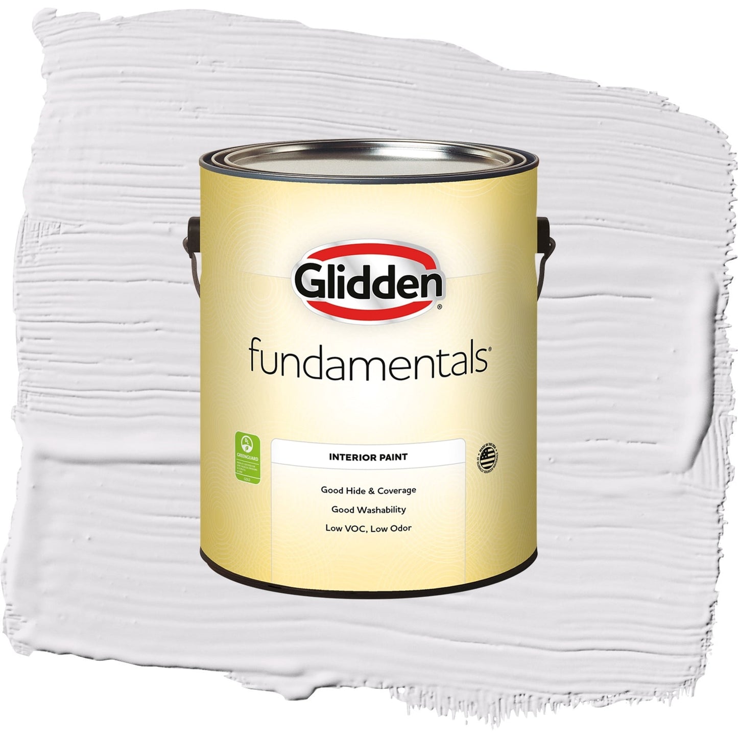 Glidden Fundamentals Orchid Blossom / Purple, Semi-Gloss Interior Paint, 1 Gallon