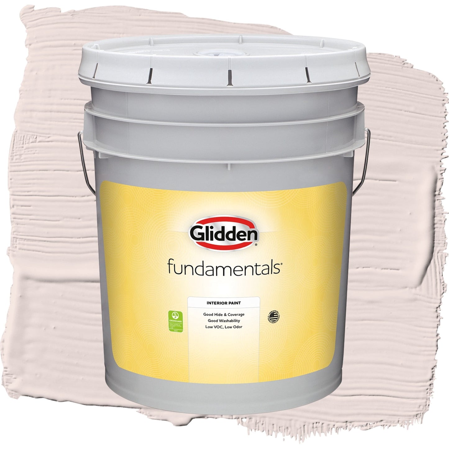 Glidden Fundamentals Sea Anemone / Pink, Eggshell Interior Paint, 5 Gallon