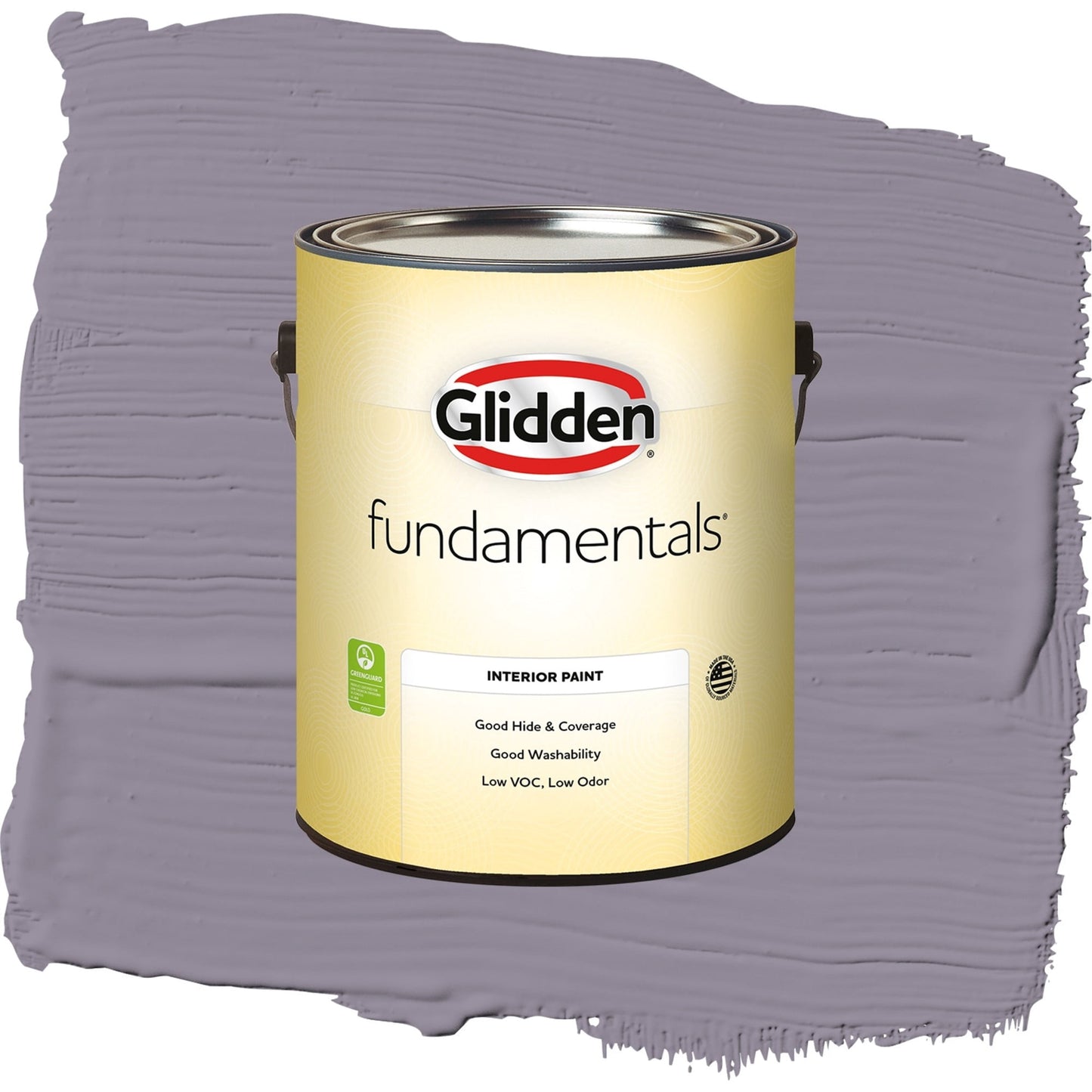 Glidden Fundamentals Tin Lizzie / Purple, Semi-Gloss Interior Paint, 1 Gallon
