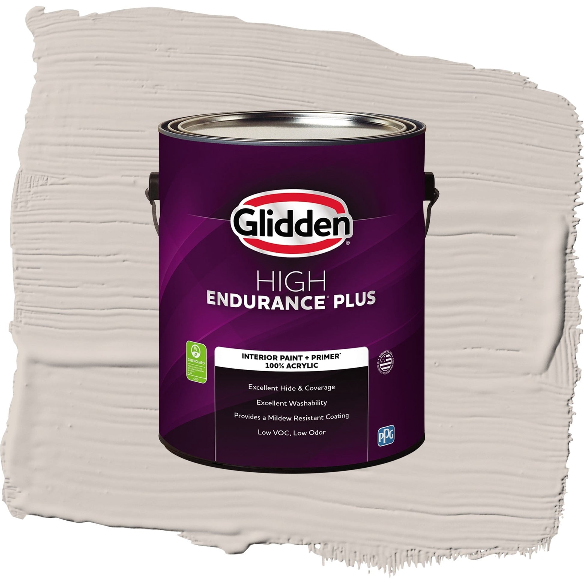 Glidden HEP My Alibi / Beige, Semi-Gloss Interior Paint with Primer, 1 Gallon