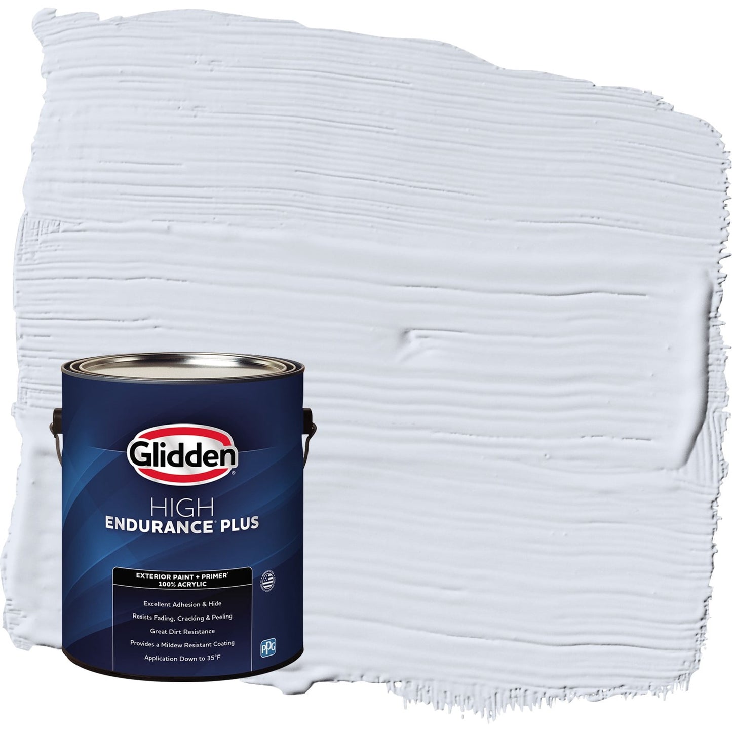 Glidden HEP Irradiant Iris / Purple Semi-Gloss Exterior Paint with Primer, 1 Gallon
