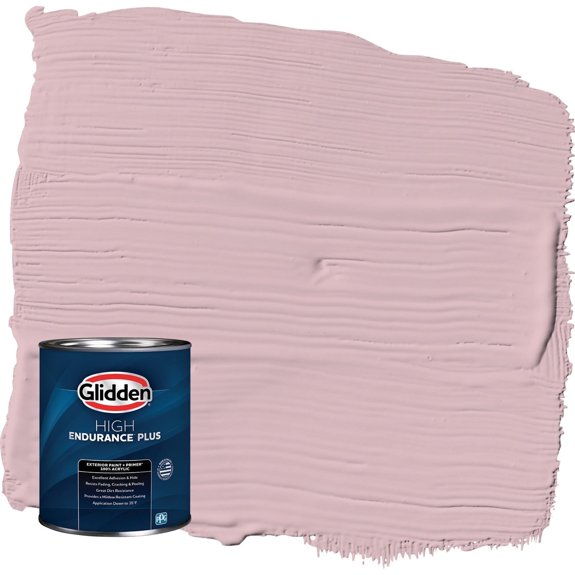 Glidden HEP Nostalgia / Purple Semi-Gloss Exterior Paint with Primer, 1 Quart