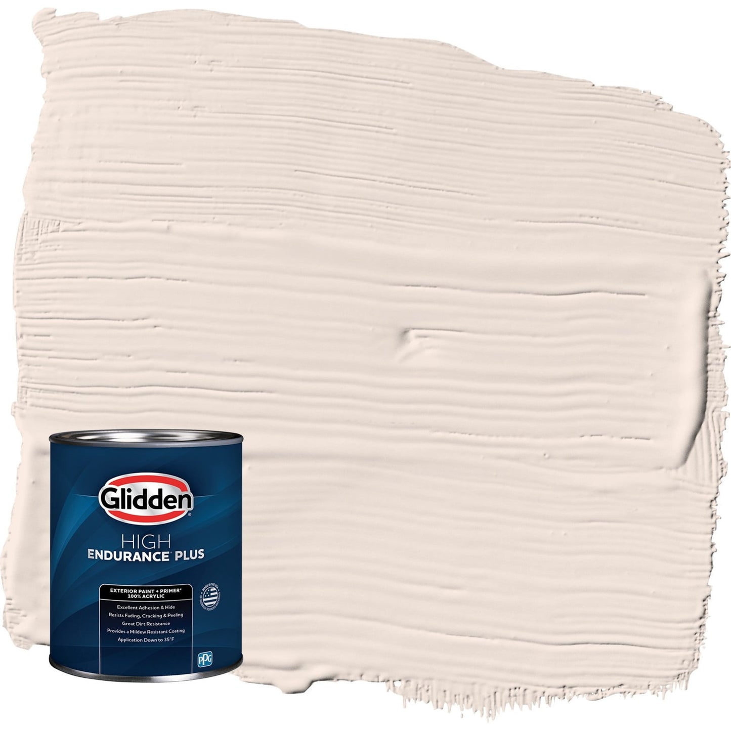 Glidden HEP Sablewood / Orange Semi-Gloss Exterior Paint with Primer, 1 Quart