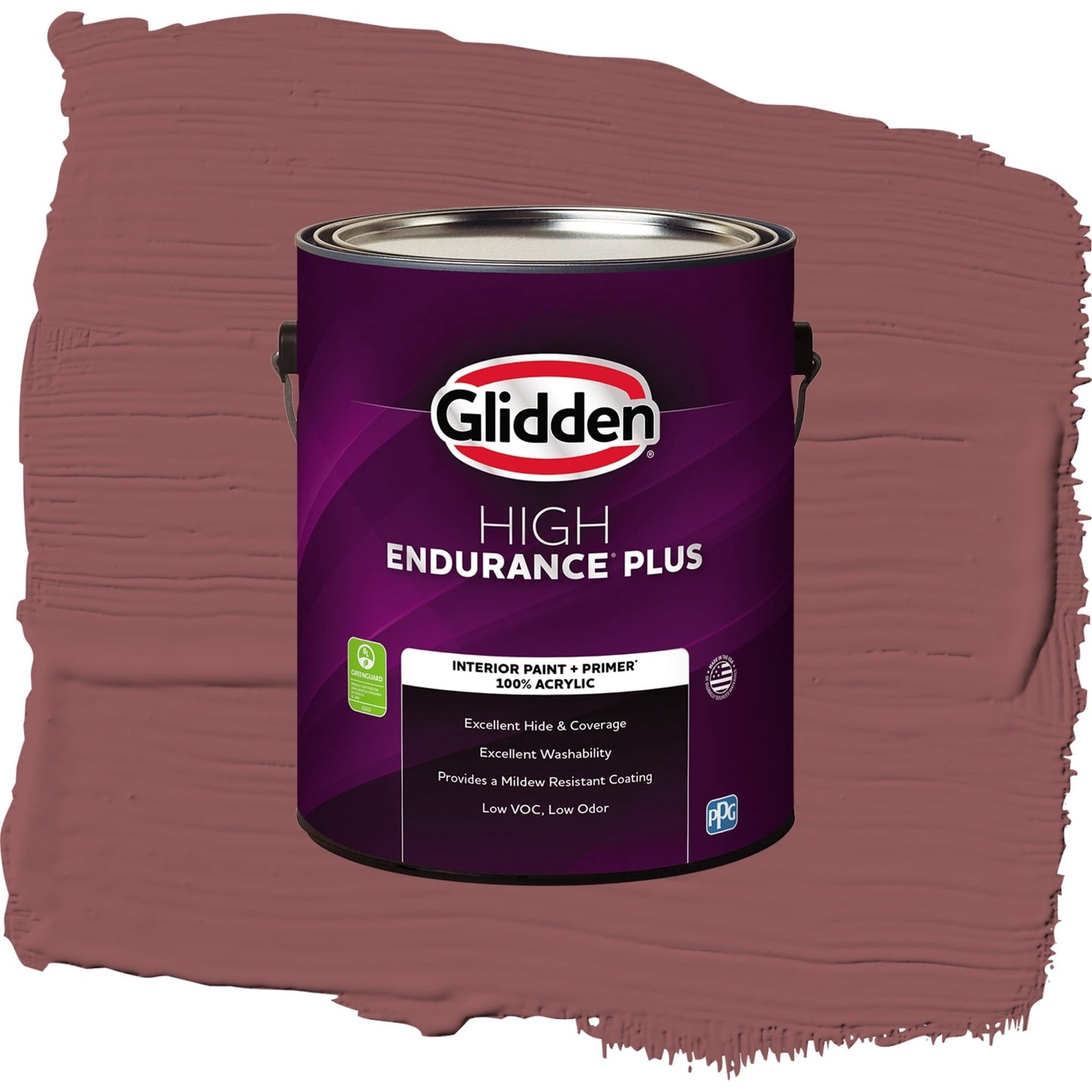 Glidden HEP Barn Door / Red, Semi-Gloss Interior Paint with Primer, 1 Gallon