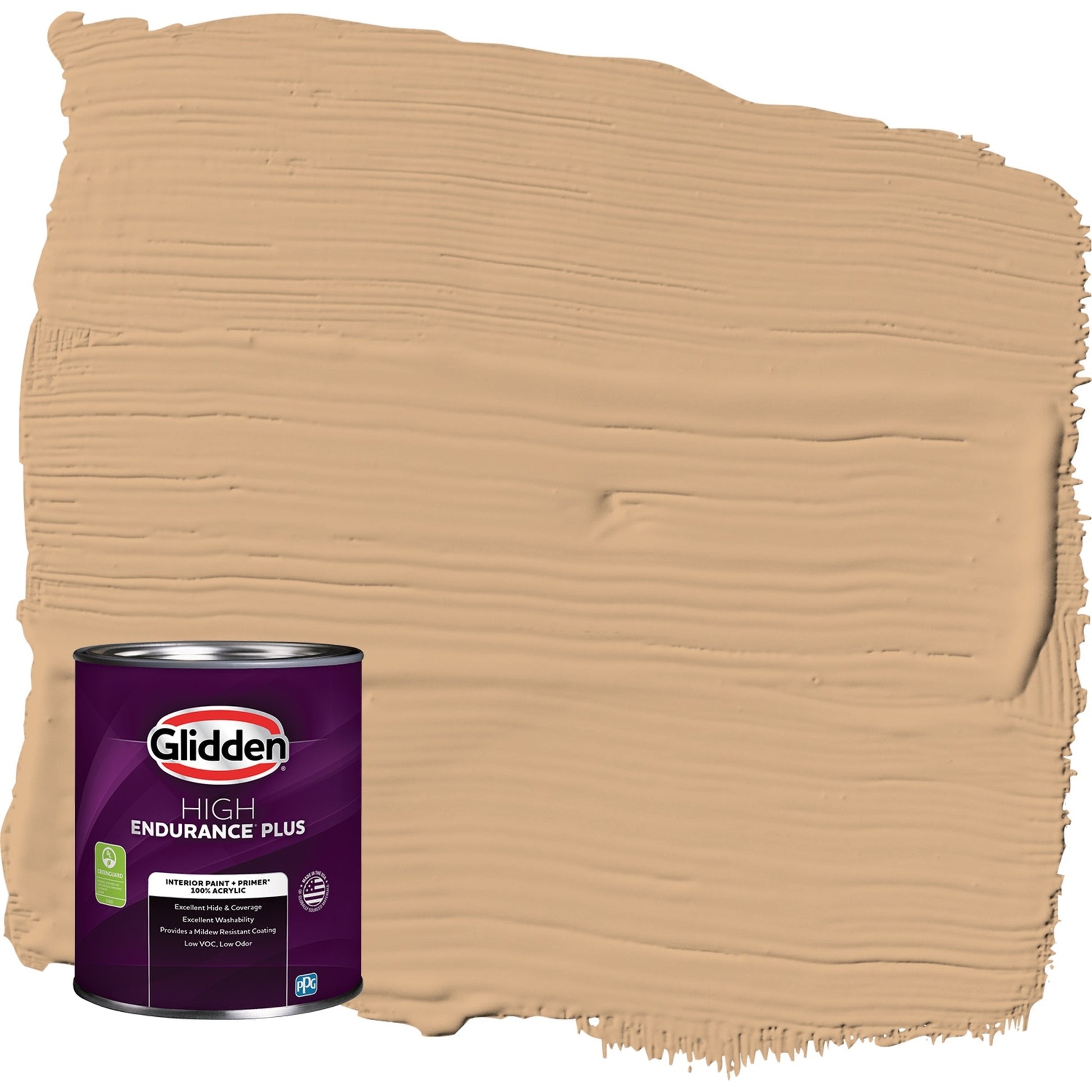 Glidden Galleta de Queso Cheddar / Pintura Interior de CÃ¡scara de Huevo de Naranja con ImprimaciÃ³n, 1 Cuarto
