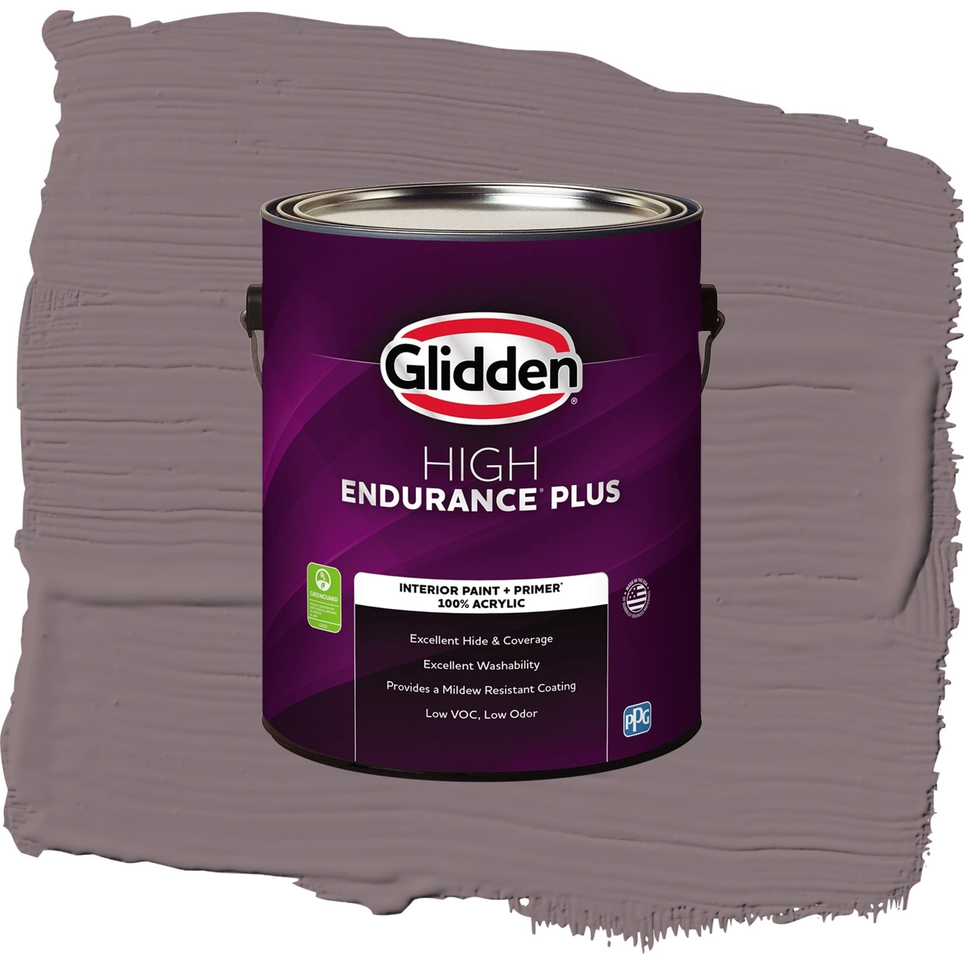 Glidden HEP Choo Choo / Purple, Semi-Gloss Interior Paint with Primer, 1 Gallon