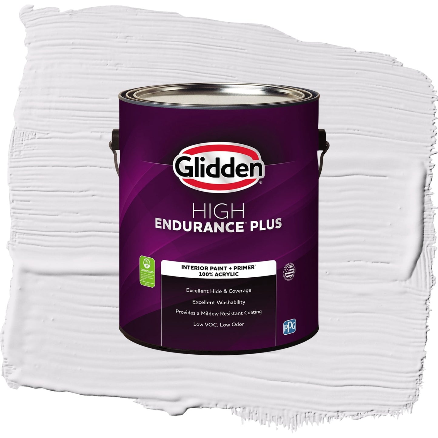 Glidden HEP Orchid Blossom / Purple, Eggshell Interior Paint with Primer, 1 Gallon
