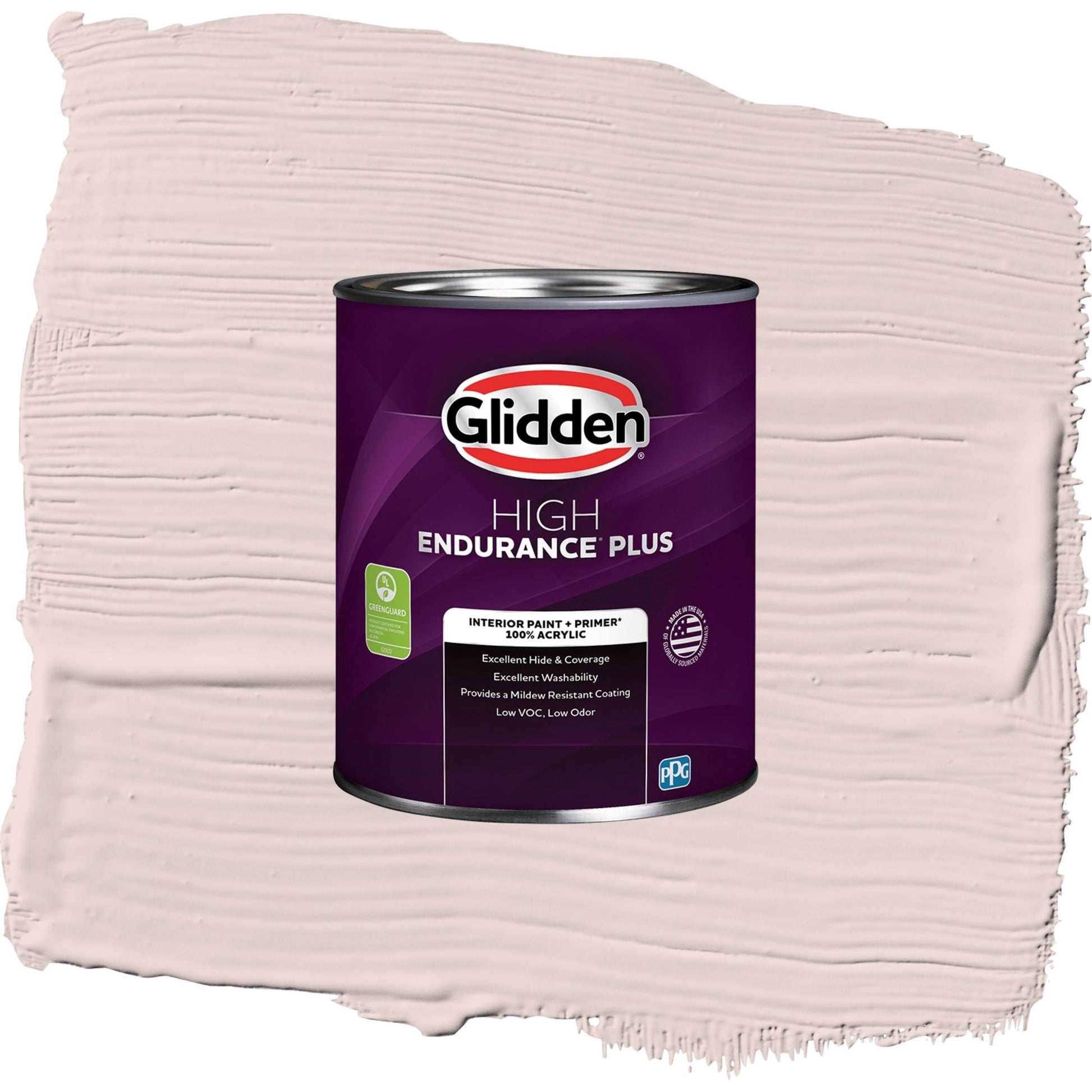 Glidden HEP Romeo / Pink, Semi-Gloss Interior Paint with Primer, 1 Quart