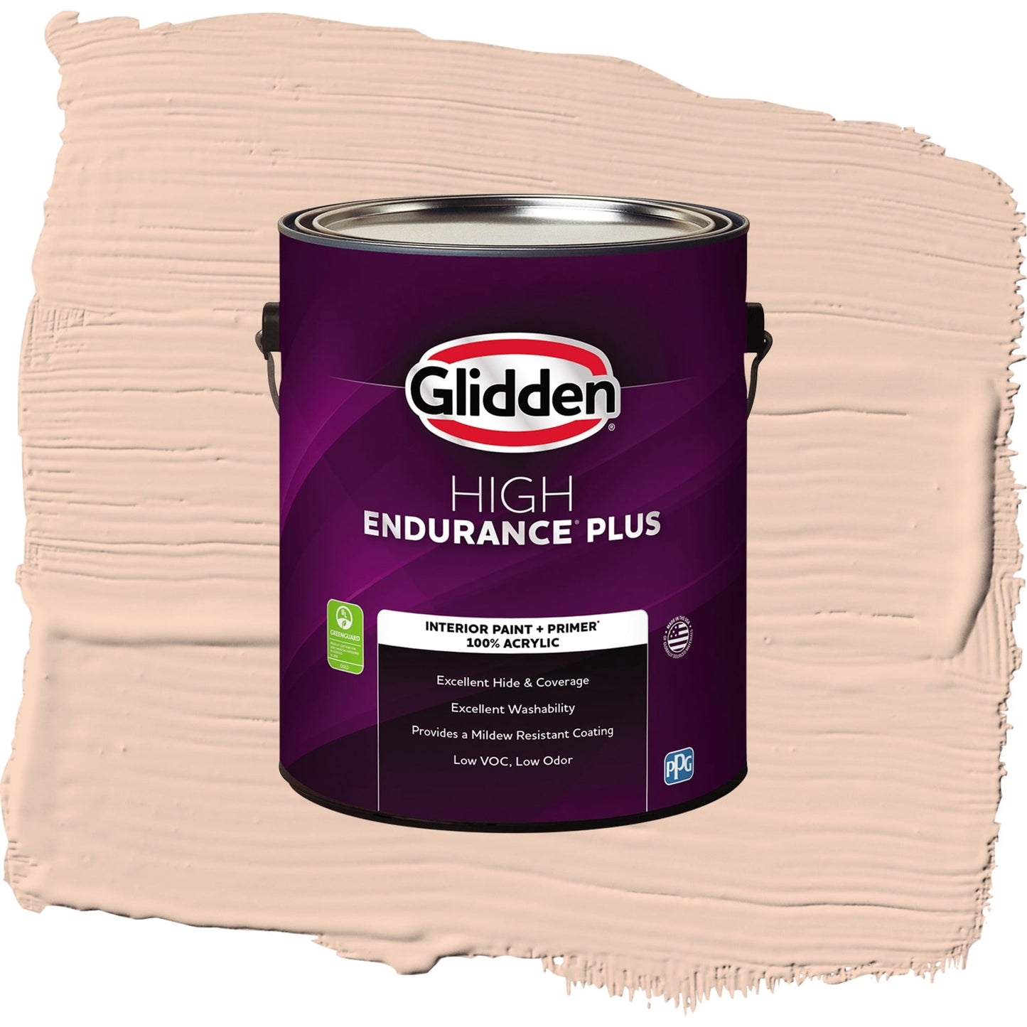 Glidden HEP Scotchtone / Orange, Eggshell Interior Paint with Primer, 1 Gallon