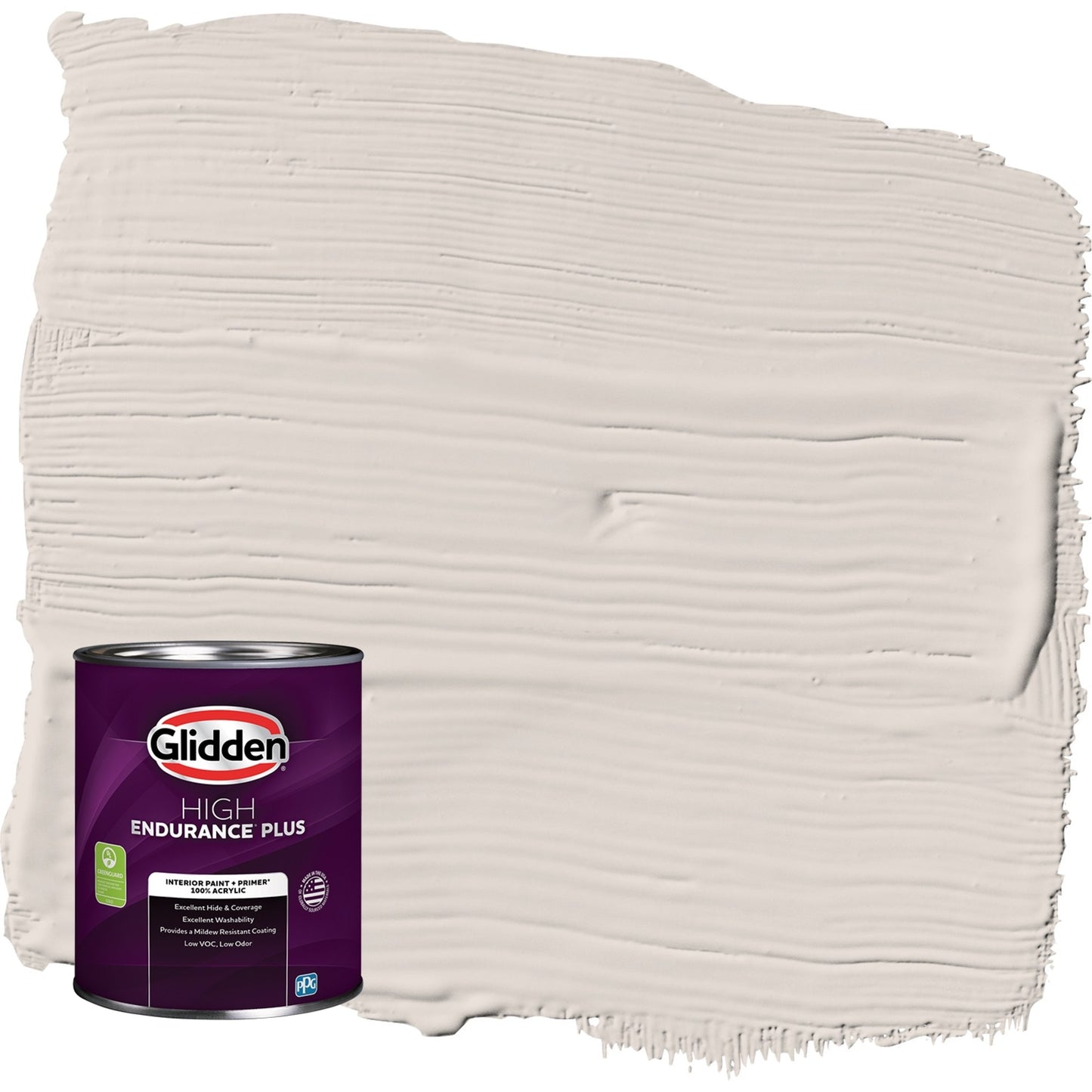 Glidden HEP Steel Me / Beige, Semi-Gloss Interior Paint with Primer, 1 Quart