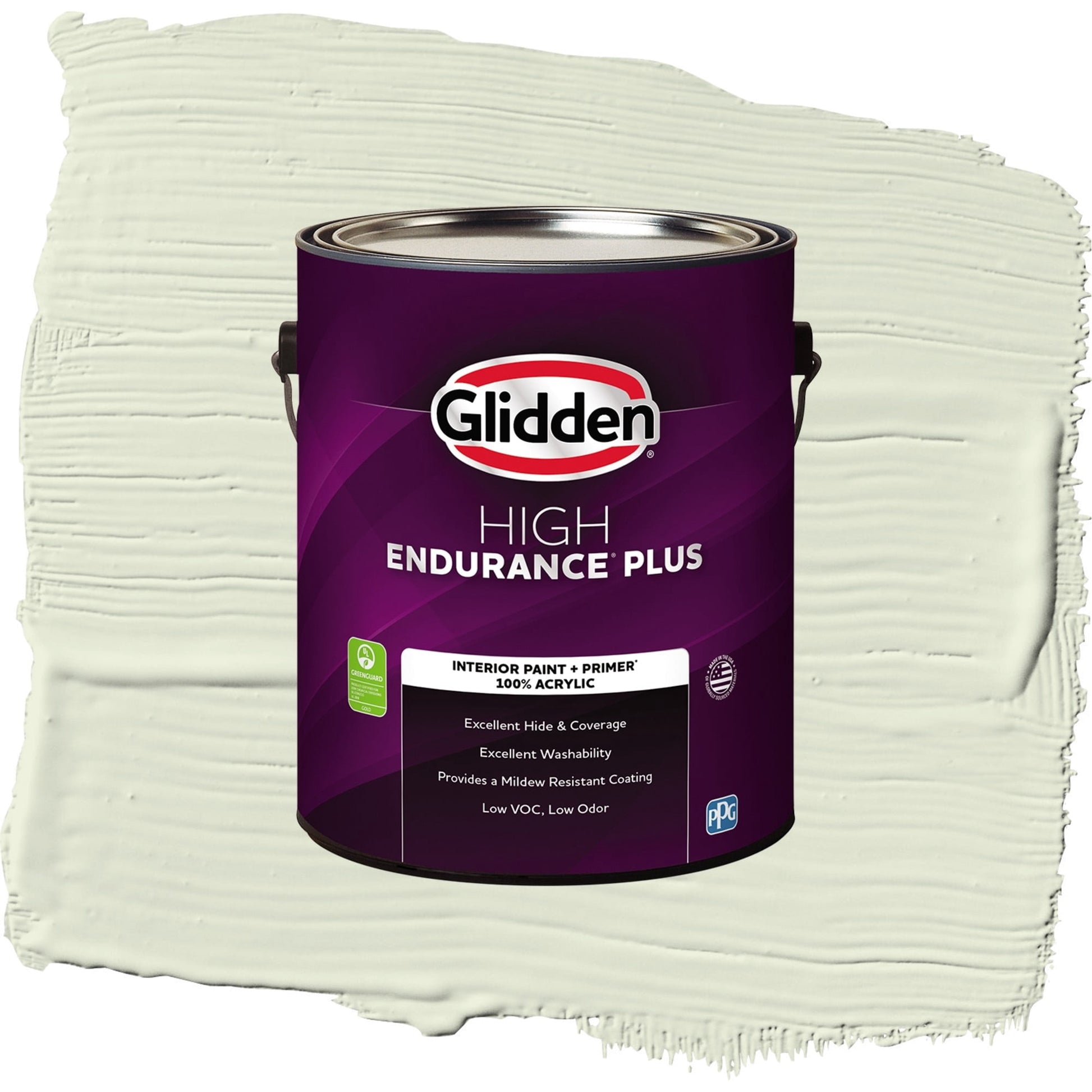 Glidden HEP Lime Wash Interior Paint + Primer Semi Gloss , 1 Gallon