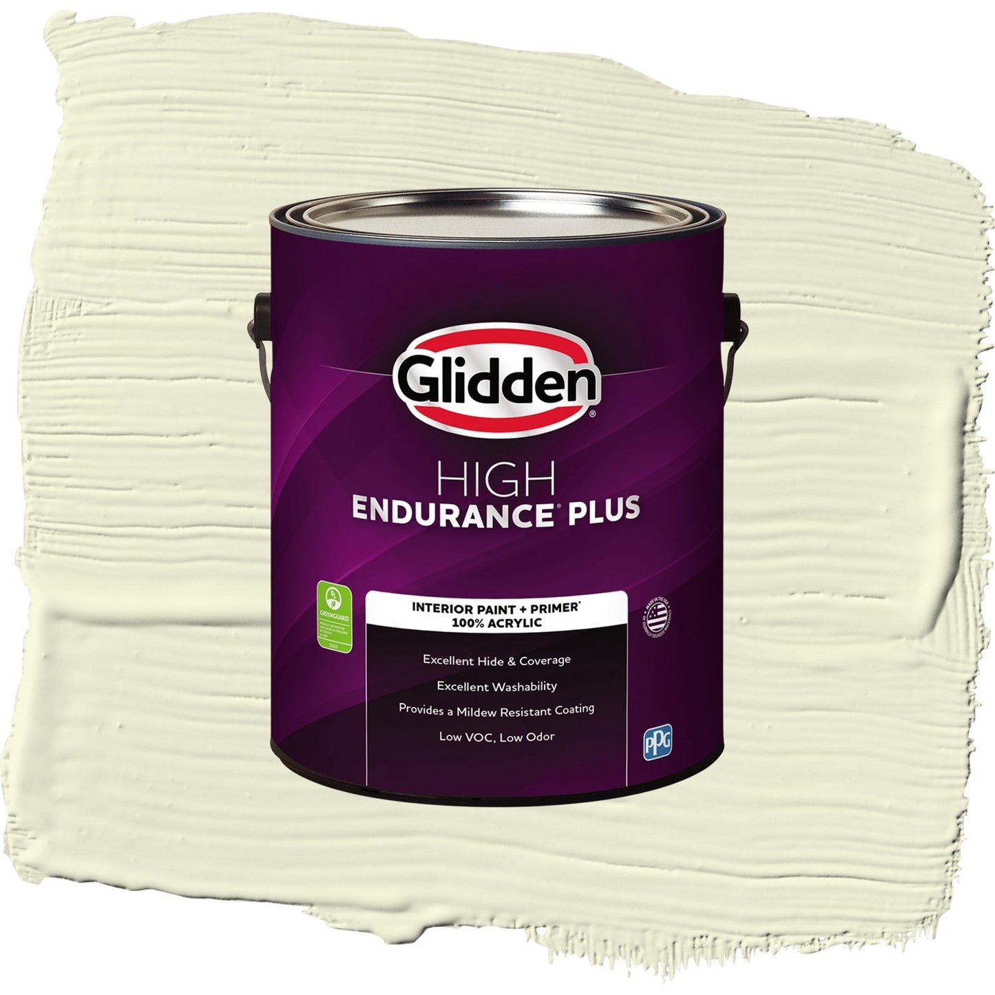 Glidden HEP Magical Melon Interior Paint + Primer Flat , 1 Gallon