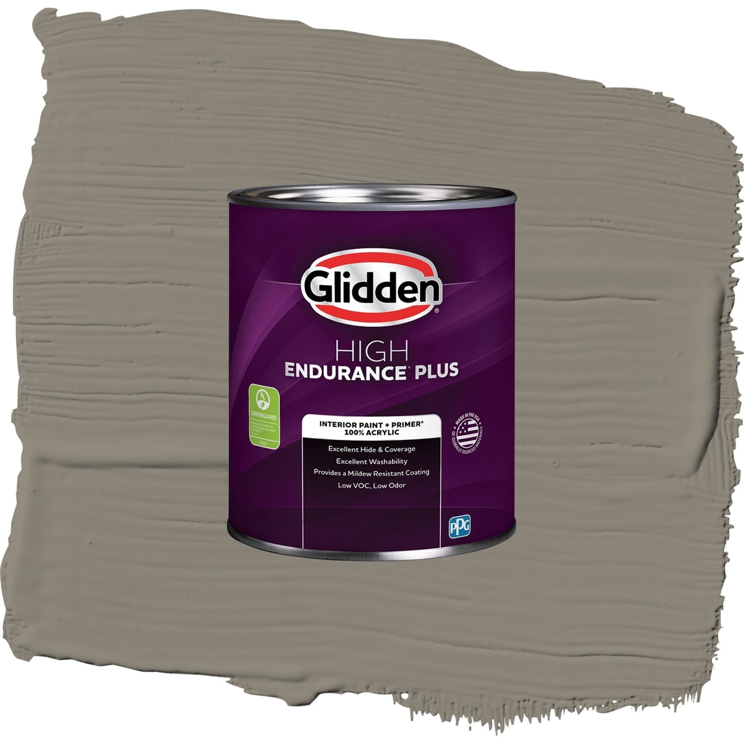 Glidden HEP Sweater Weather Interior Paint + Primer Semi Gloss , 1 Quart