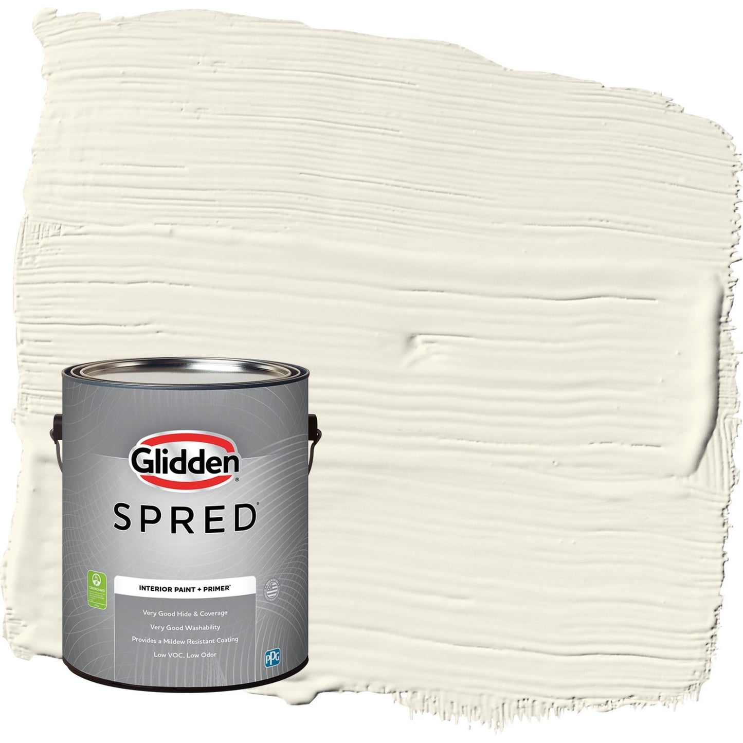 Glidden Spred Horseradish / Beige, Semi-Gloss Interior Paint with Primer, 1 Gallon