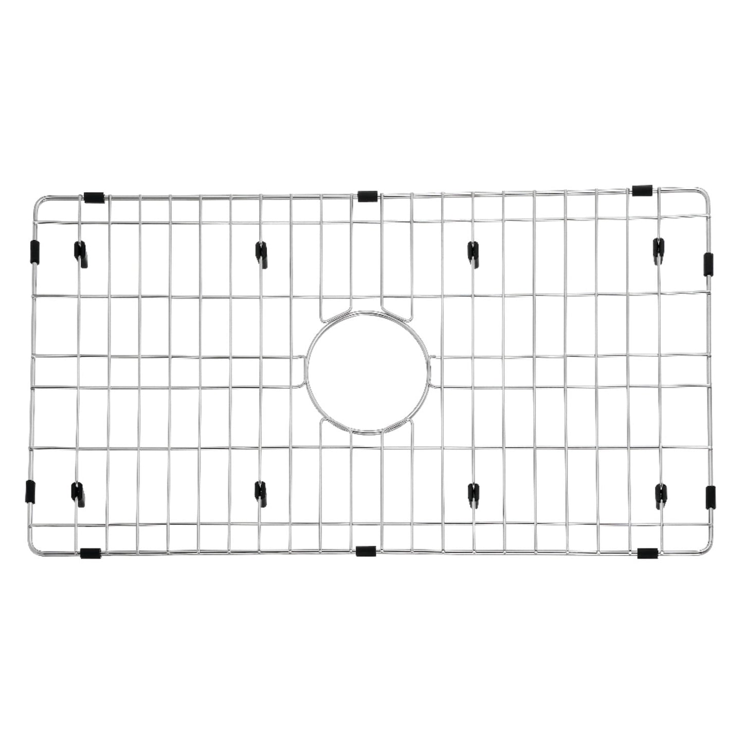 Gourmetier GKFAWR3018 Arcticstone 26"X14" Kitchen Sink Grid, Brushed