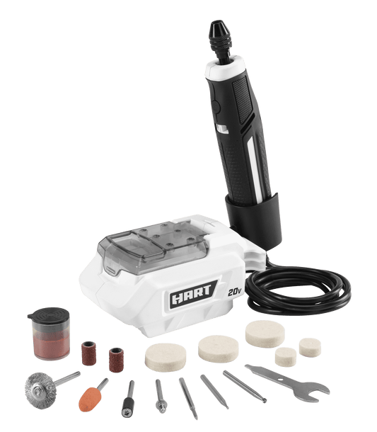 HART 20-Volt Precision Craft Rotary Tool (Battery Not Included)
