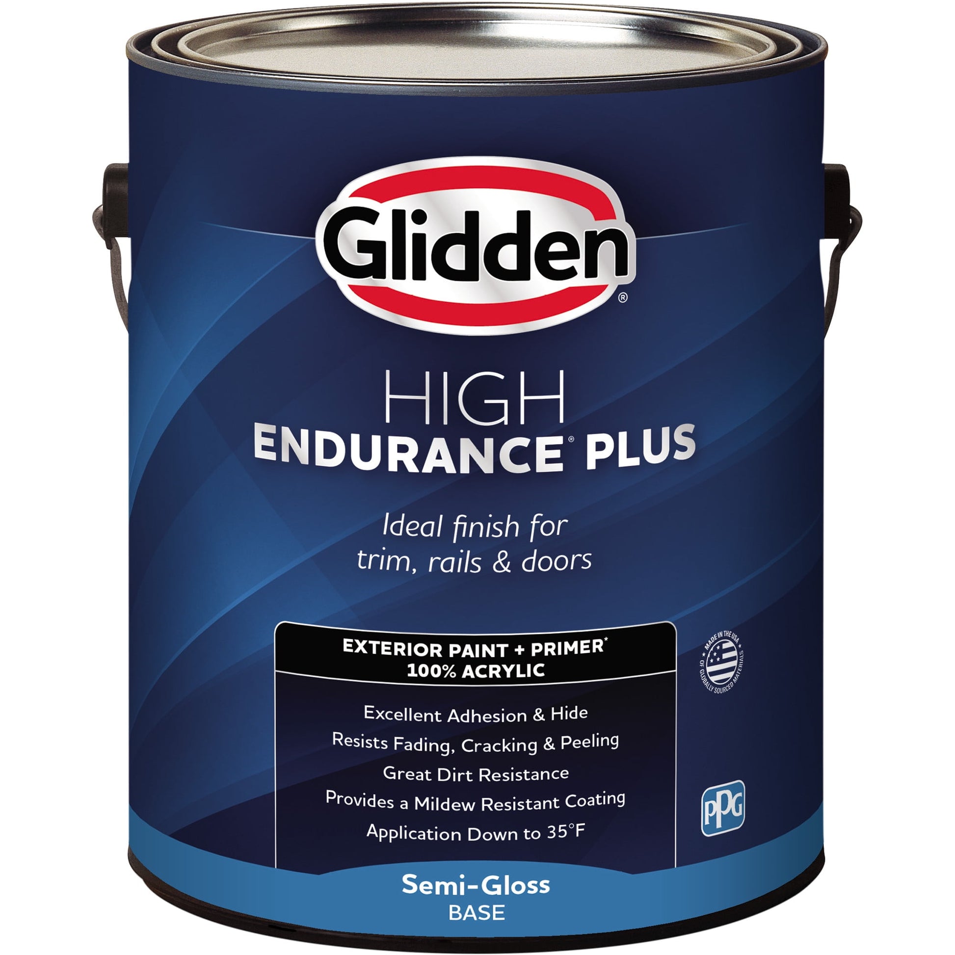 HEP Burgundy Wine Exterior Paint + Primer Semi Gloss , 1 Gallon