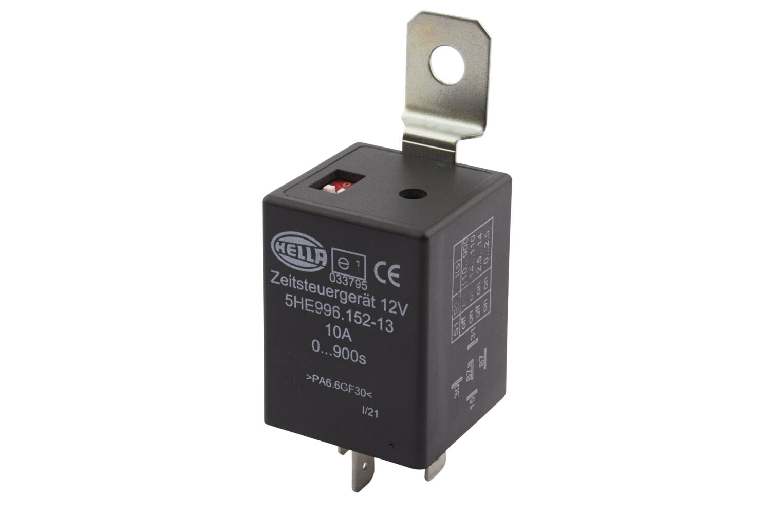 Hella 996152131 Timer Control 12 V 5 Pin 0 900 S Delay Off