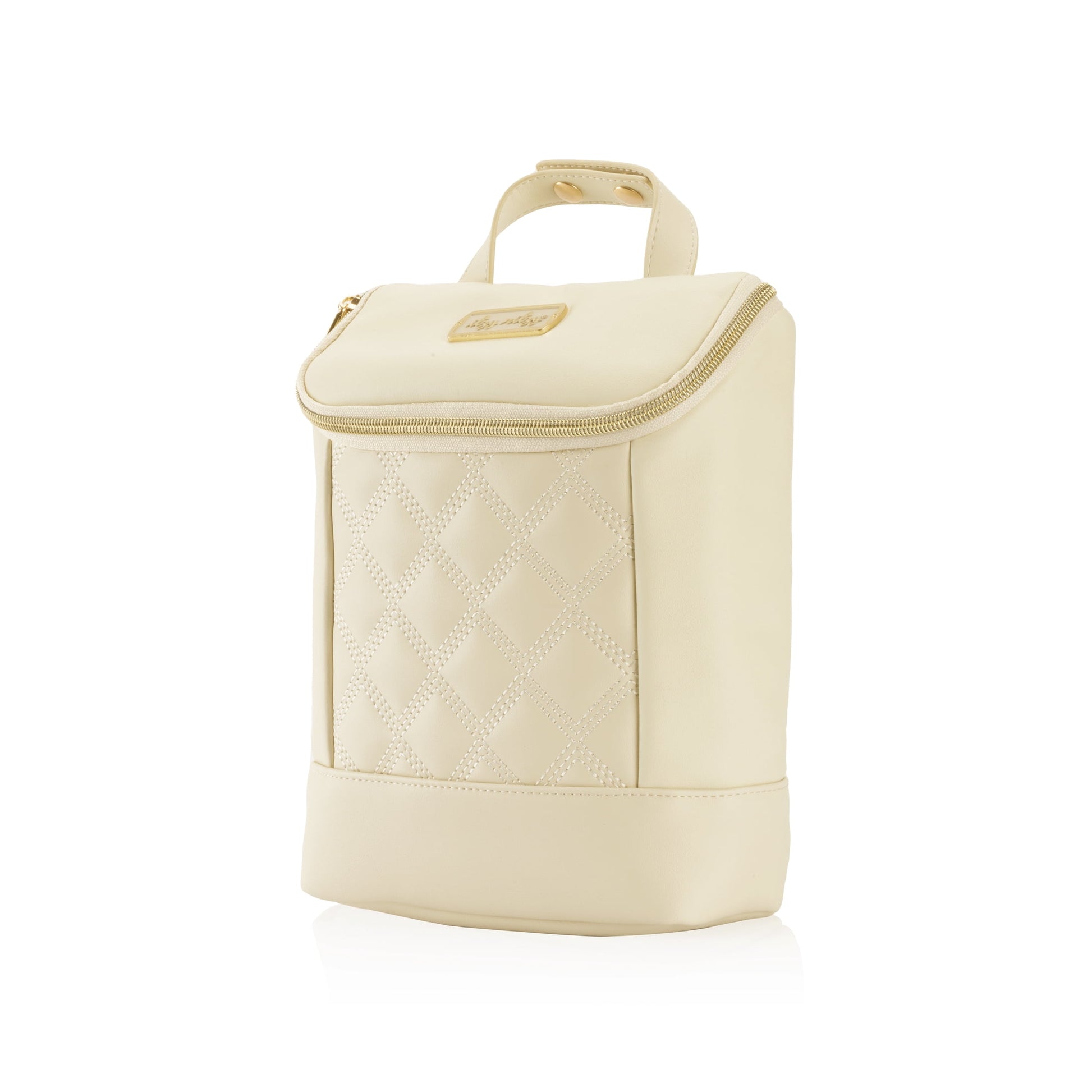 Itzy Ritzy Insulated Bottle Bag â€“ Keeps Bottles Warm or Cool - Holds 3 Bottles & Features Interior Pocket For Ice Pack (Not Included), Milk & Honey