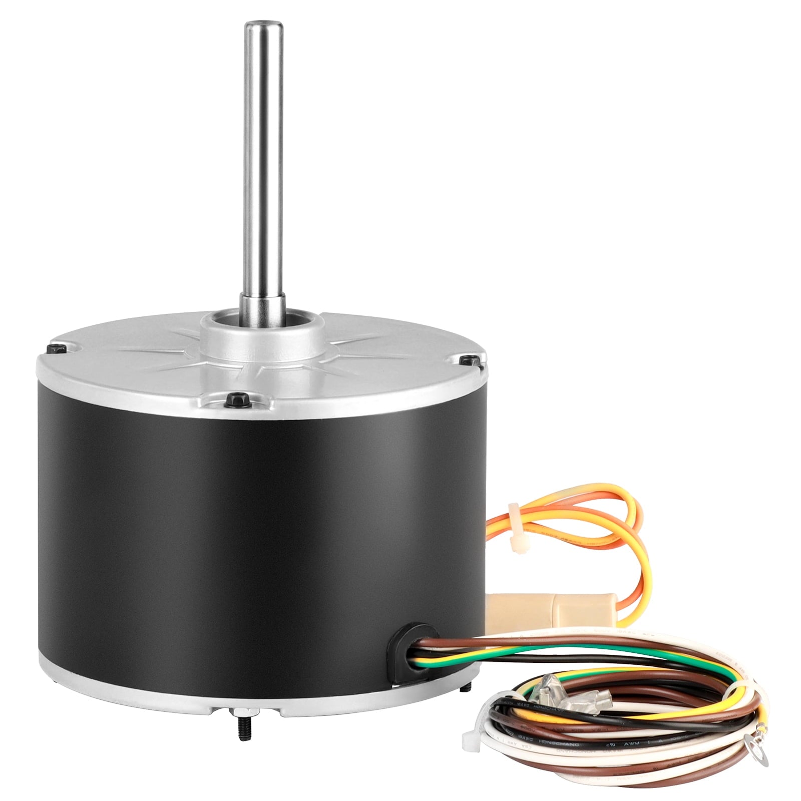 KFFKFF Condenser Fan Motor 1/4 HP 208-230V, 1100RPM, OEM Standard Replacement with Reversible Rotation and Explosion-Proof Capacitor CBB65 5Î¼F/370V