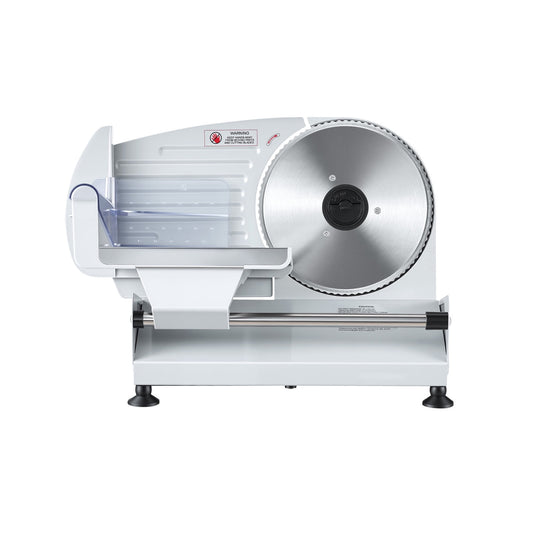 KFFKFF Electric Meat Slicer, 7.5" Deli Cutter with SUS420 Blade & Adjustable Thickness 0-0.6", 200W Food Slicer for Frozen Meat, Ham, Bread, and Steak, UL Certified