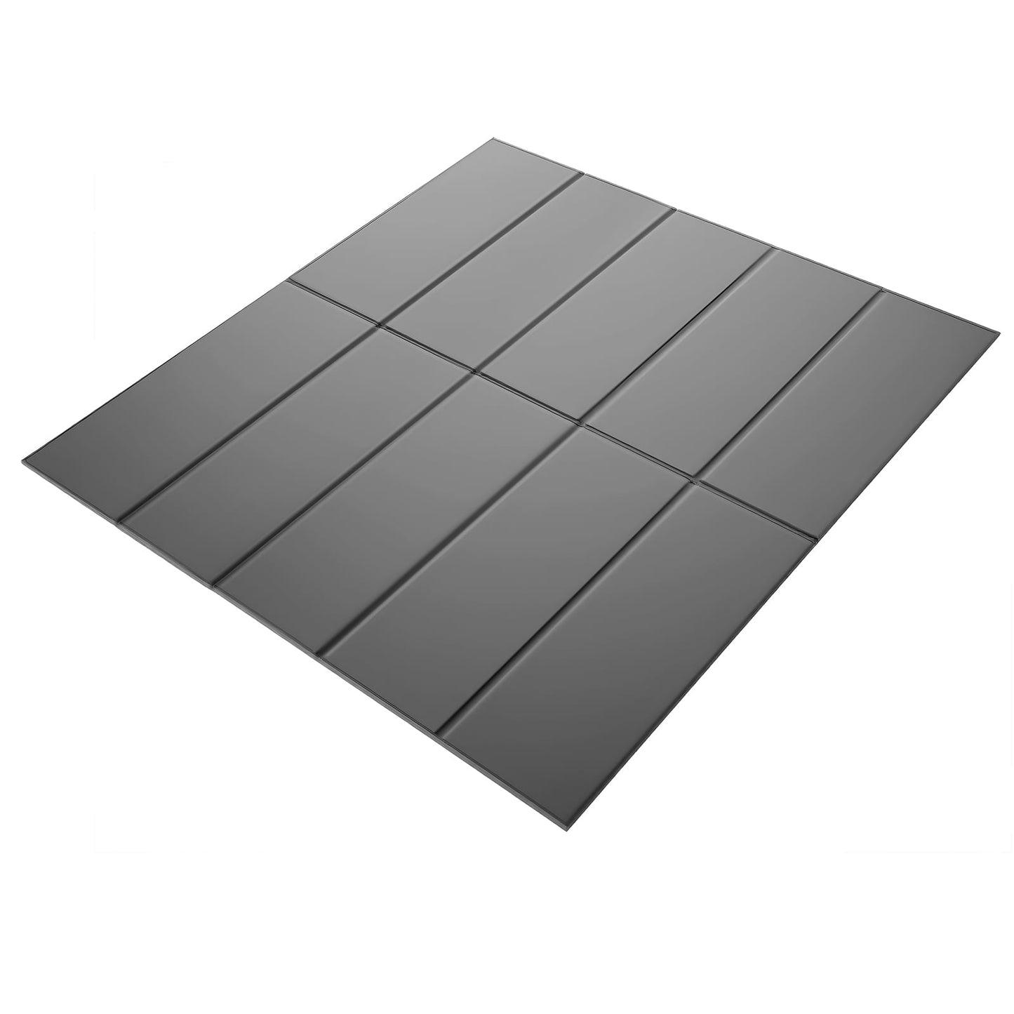 KFFKFF Foldable Cal King Bunkie Board, 72.4 x 83.8 in, Mattress Support with Hook-and-Loop Straps, Durable PP Core and 600D Oxford Fabric, Anti-Sag Design for Metal Frames,Bunk Beds,and Sleeper Sofas