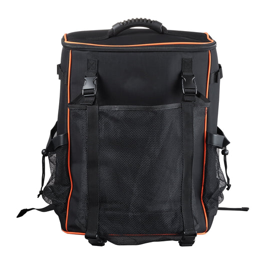 KFFKFF Welding Backpack, 33L Tool Bag with Insulated Compartment & Helmet Holder, 600D Polyester Durable Gear Pack for Tools and Helmet, Versatile Storage Bag for Welding, Camping, and Hiking