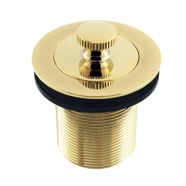Kingston Brass DLT20CP 1.5 in. Lift & Turn Tub Drain with 2 in. Body Thread, Polished Chrome