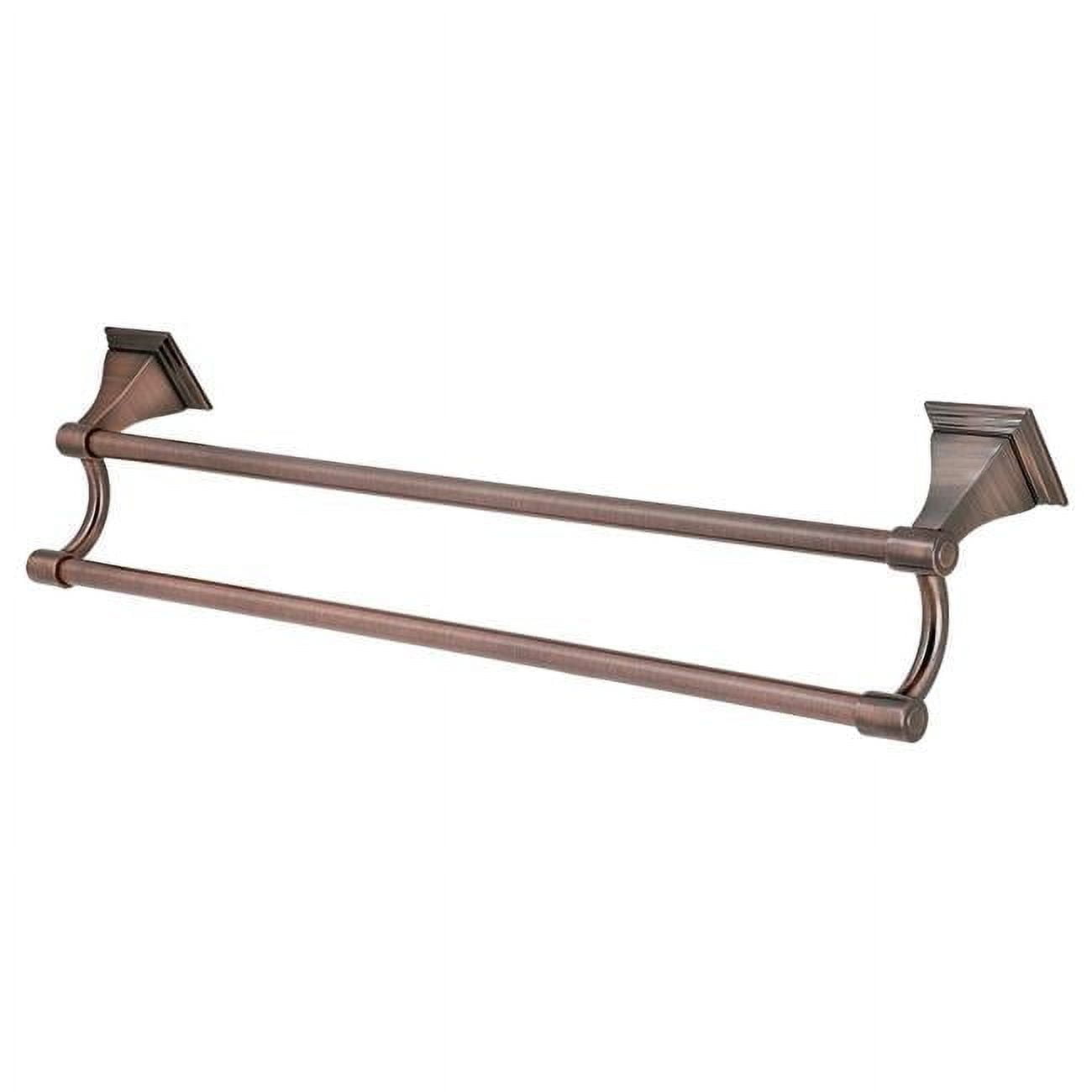 Kingston Brass BAH6123AC Monarch 24-Inch Dual Towel Bar, Antique Copper